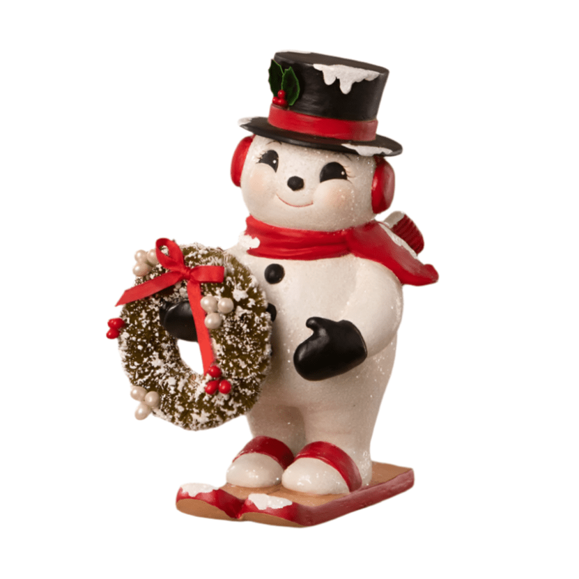 Snowy Slopes Frosty by Bethany Lowe Designs by Quirks! at Shirley Shoppe