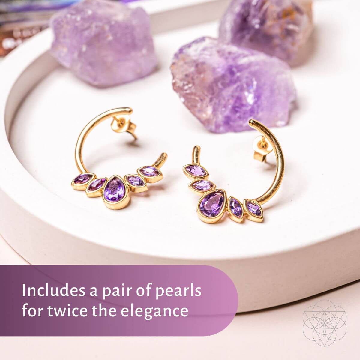 Soulful Celebration - Earrings of Joy (2 sets) by Conscious Items at Shirley Shoppe