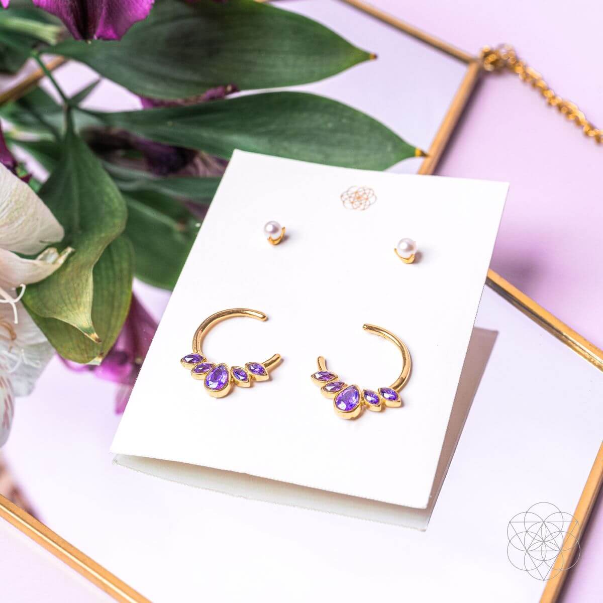 Soulful Celebration - Earrings of Joy (2 sets) by Conscious Items at Shirley Shoppe