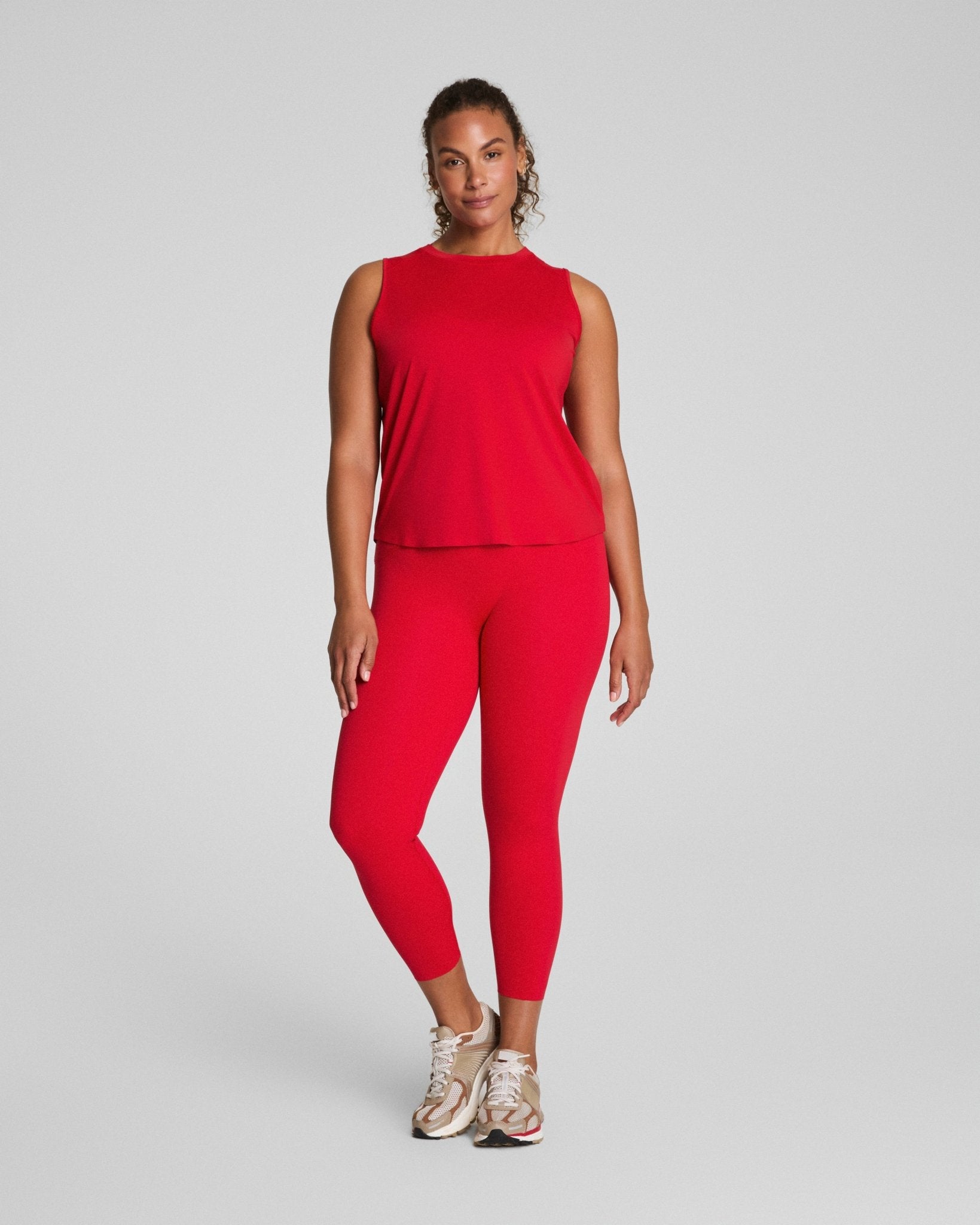 SPANX® Activate High Neck Tank | Spanx Red by Spanx at Shirley Shoppe