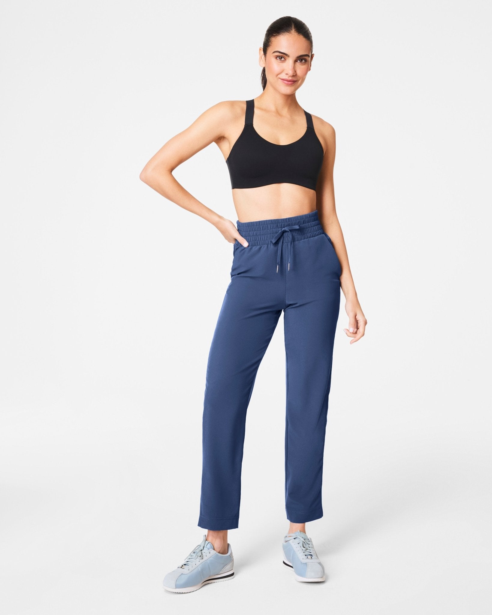 SPANX® On the Move Slim Pant | Faded Indigo by Spanx at Shirley Shoppe