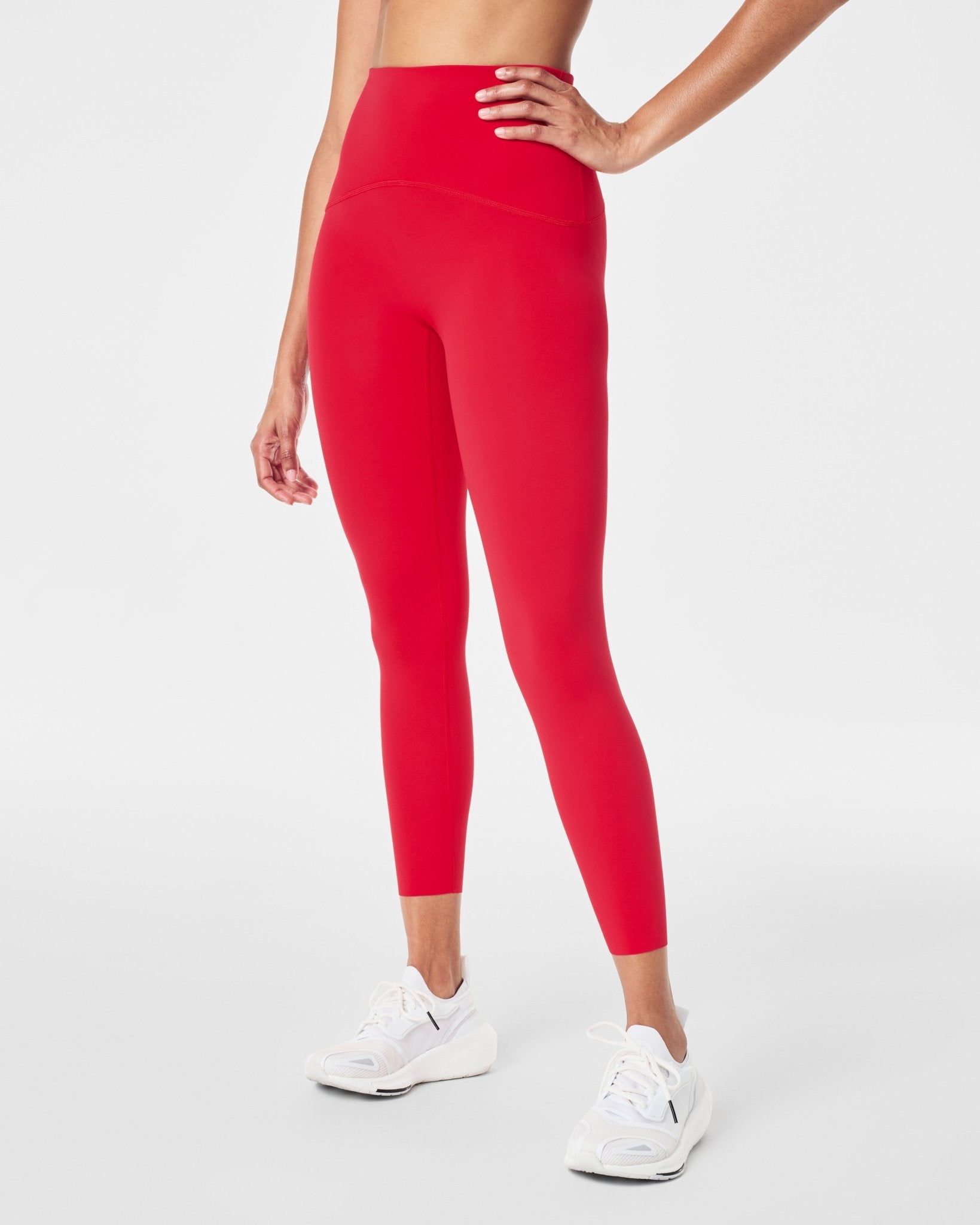 SPANXshape™ Booty Boost® 7/8 Leggings | SPANX® Red by Spanx at Shirley Shoppe