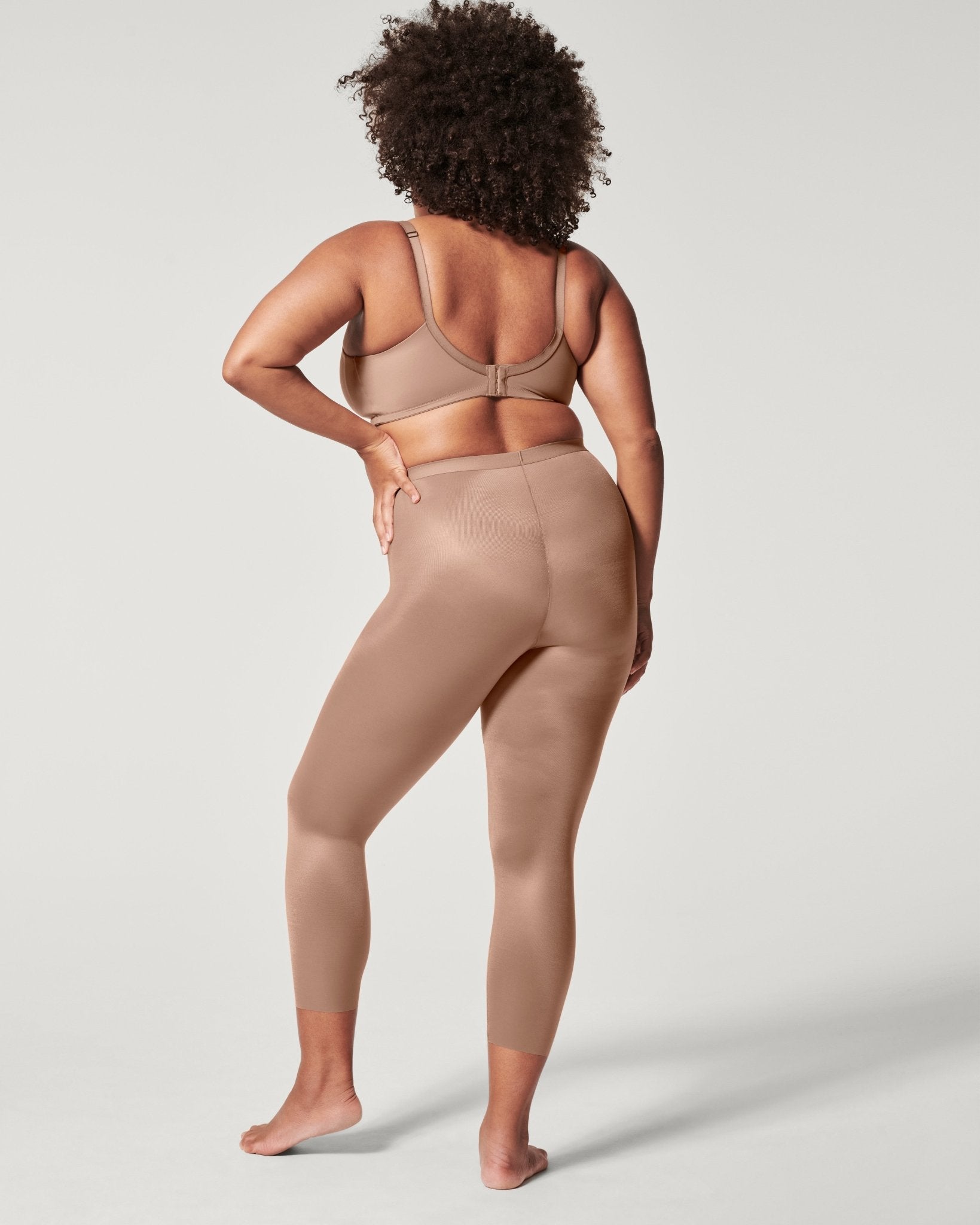 SPANXshape™ Invisible Capri | Cafe Au Lait by Spanx at Shirley Shoppe