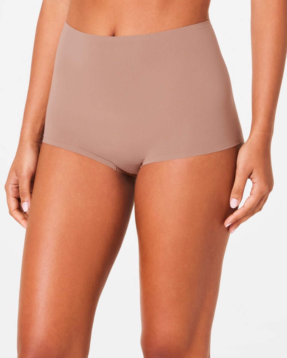 SPANXsmooth™ Fit - To - You Boyshort 3 - Pack Box | Cafe Au Lait by Spanx at Shirley Shoppe