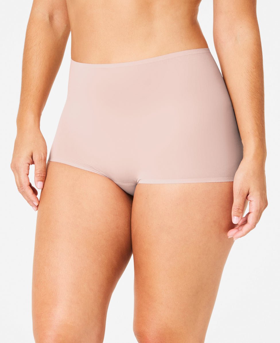 SPANXsmooth™ Fit - To - You Boyshort 3 - Pack Box | Very Black/Toasted Oatmeal/Vintage Rose by Spanx at Shirley Shoppe