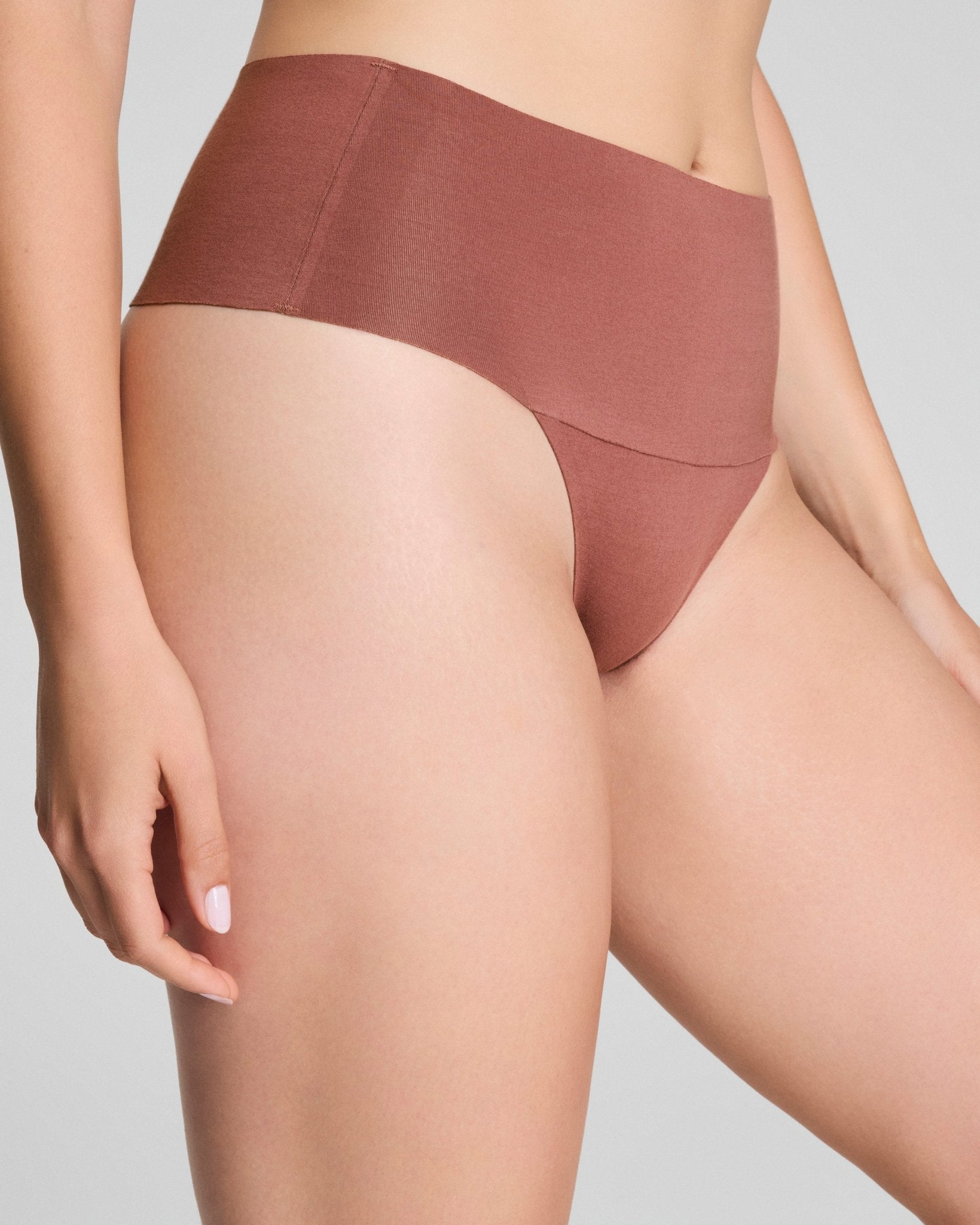 SPANXsupersmooth™ Undie - tectable® Supima® Cotton Thong by SPANX at Shirley Shoppe