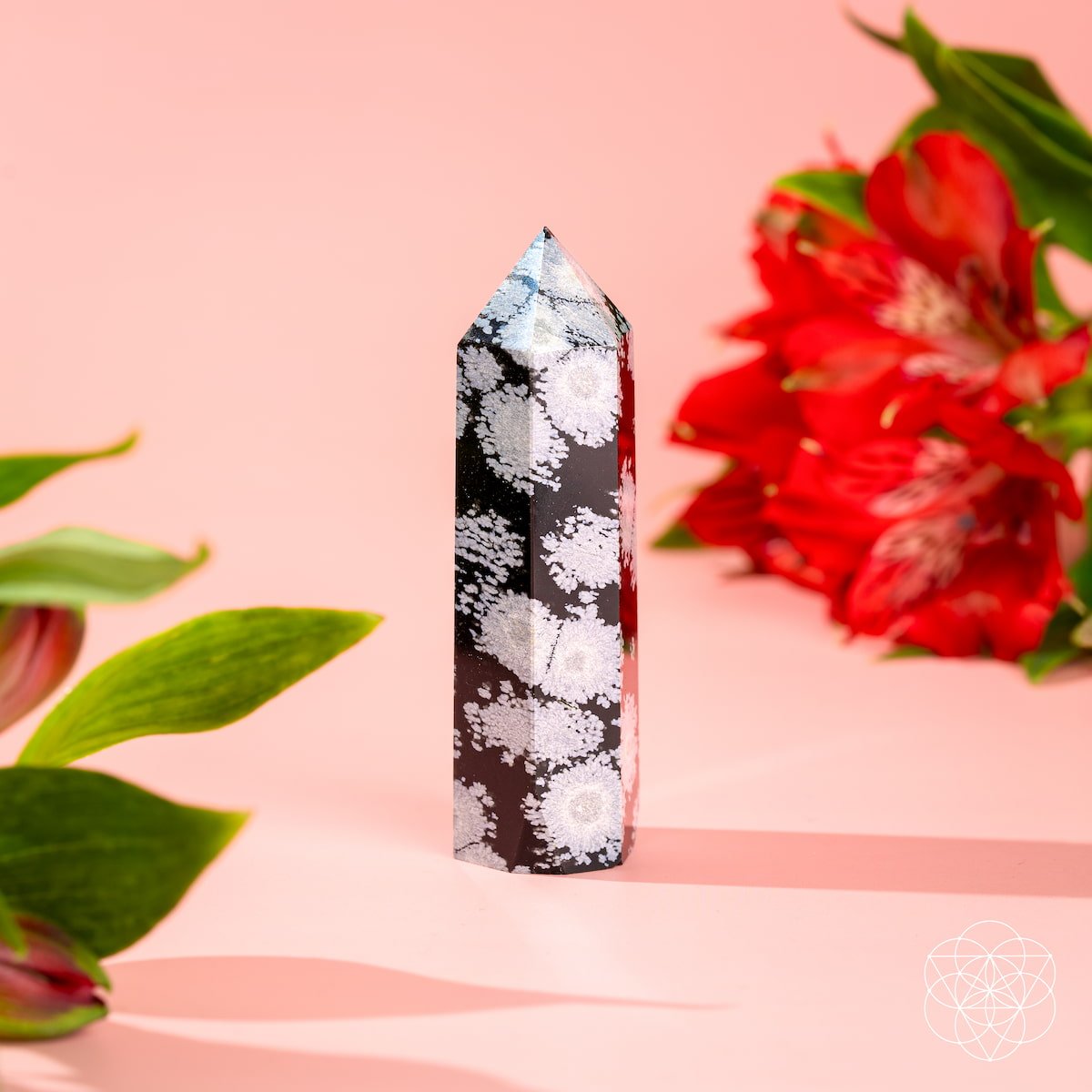 Spiritual Bodyguard - Snowflake Obsidian Point by Conscious Items at Shirley Shoppe