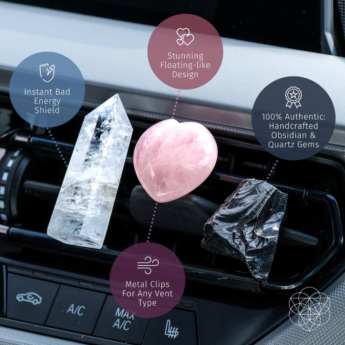 Spiritual GPS - Guardian Car Crystal Kit by Conscious Items at Shirley Shoppe