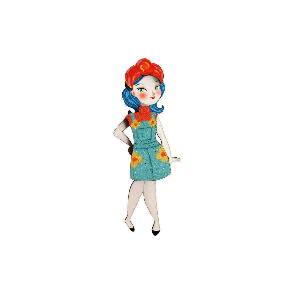 Spring Color Outfit Brooches by Laliblue