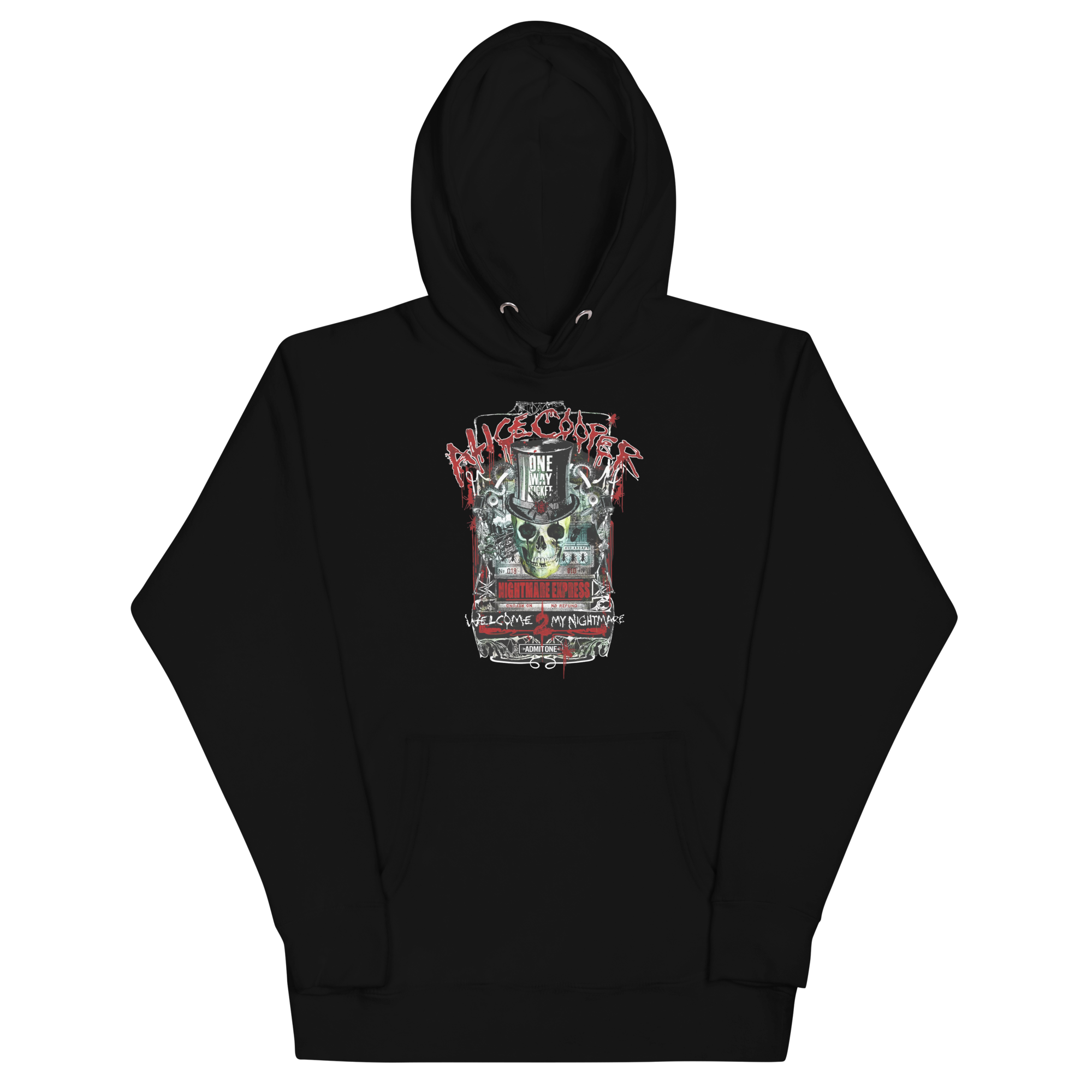 MERCHMOMENT Alice Cooper Nightmare Express Classic Hoodie [Apparel]