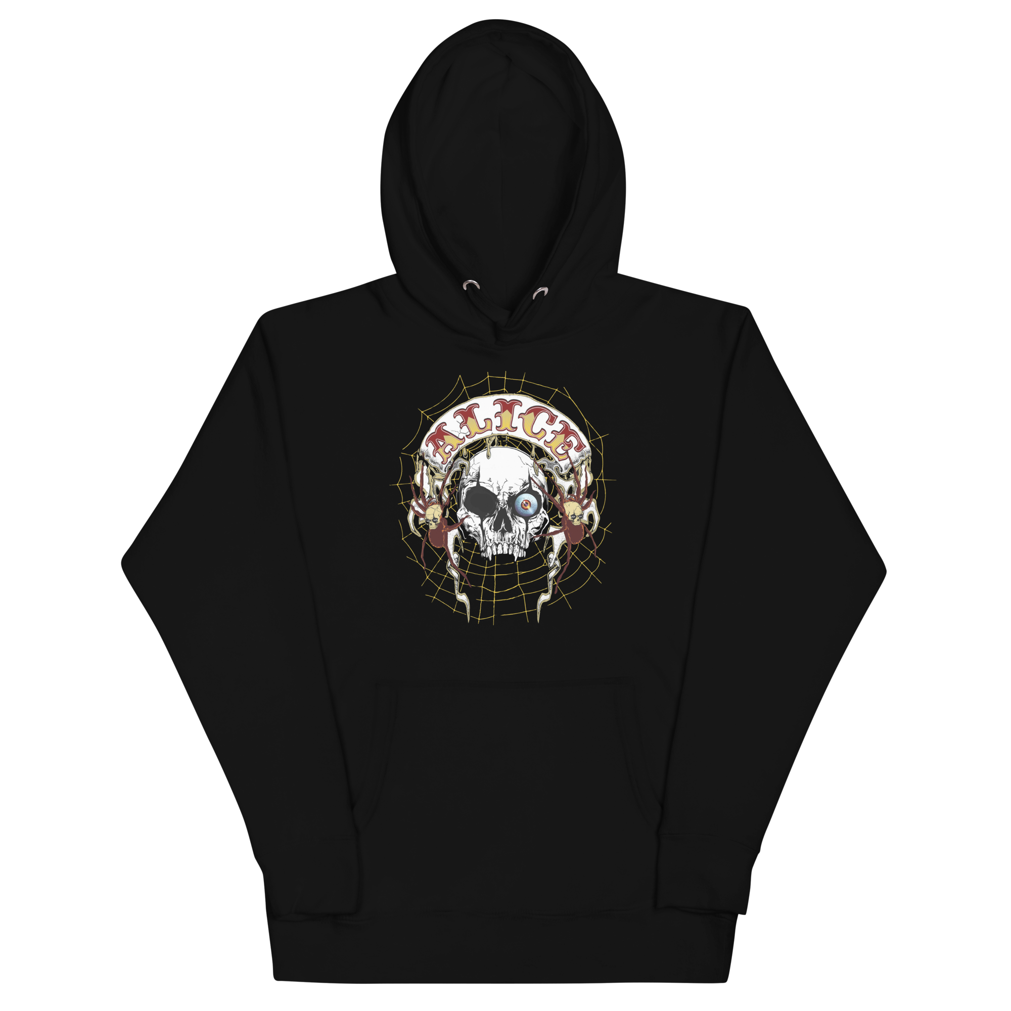 MERCHMOMENT Alice Cooper One Eyed Skull Classic Hoodie [Apparel]