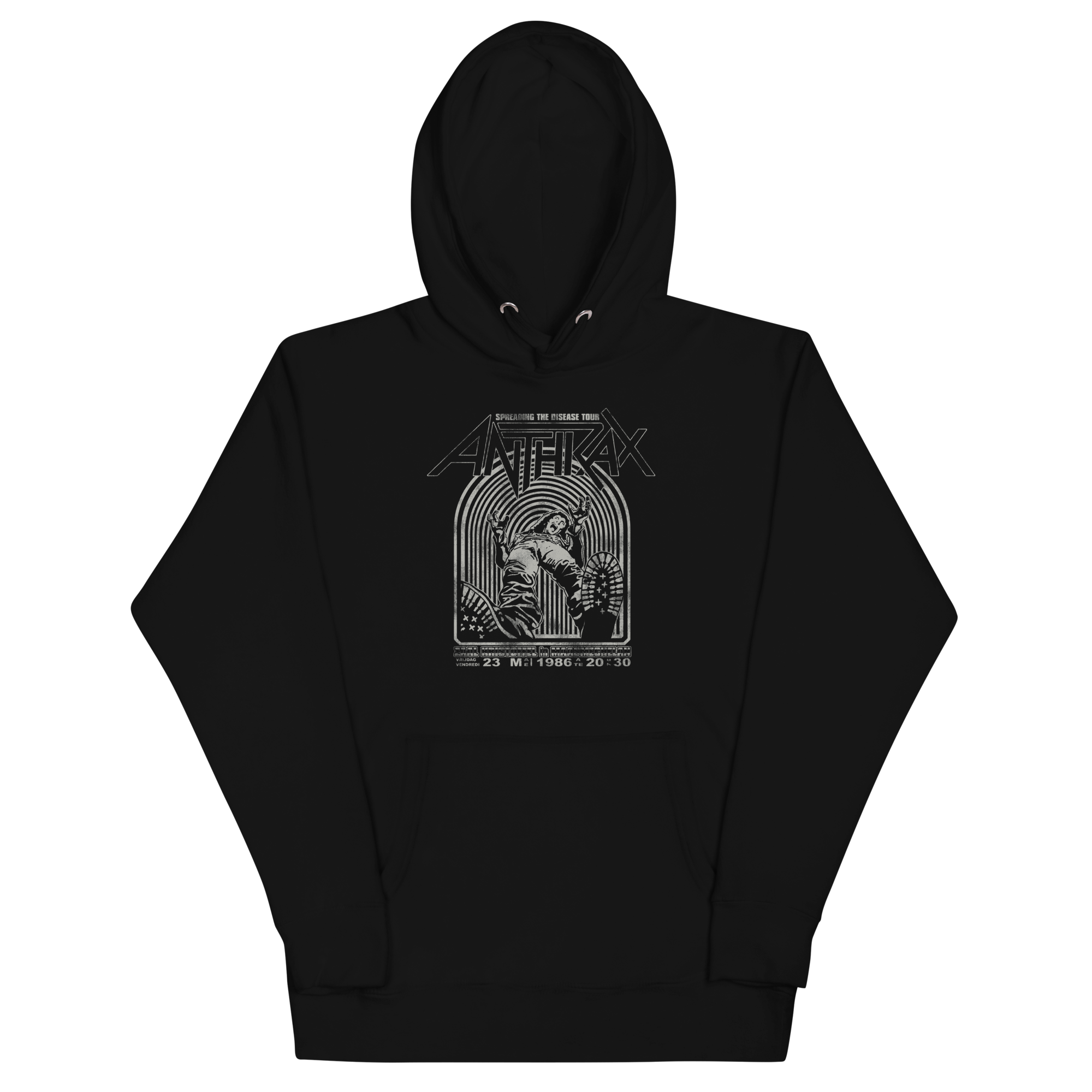 MERCHMOMENT Anthrax 1986 Tour Classic Hoodie [Apparel]