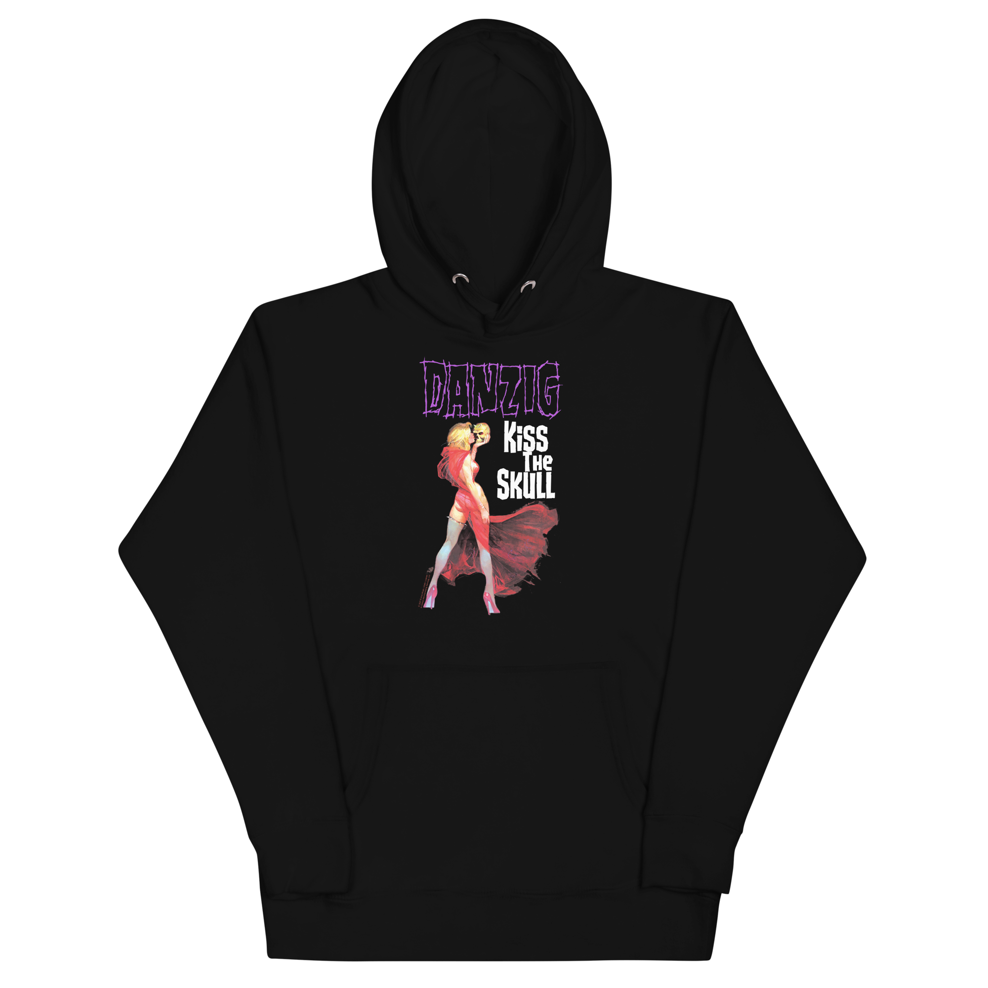 MERCHMOMENT Danzig Kiss the Skull Classic Hoodie [Apparel]