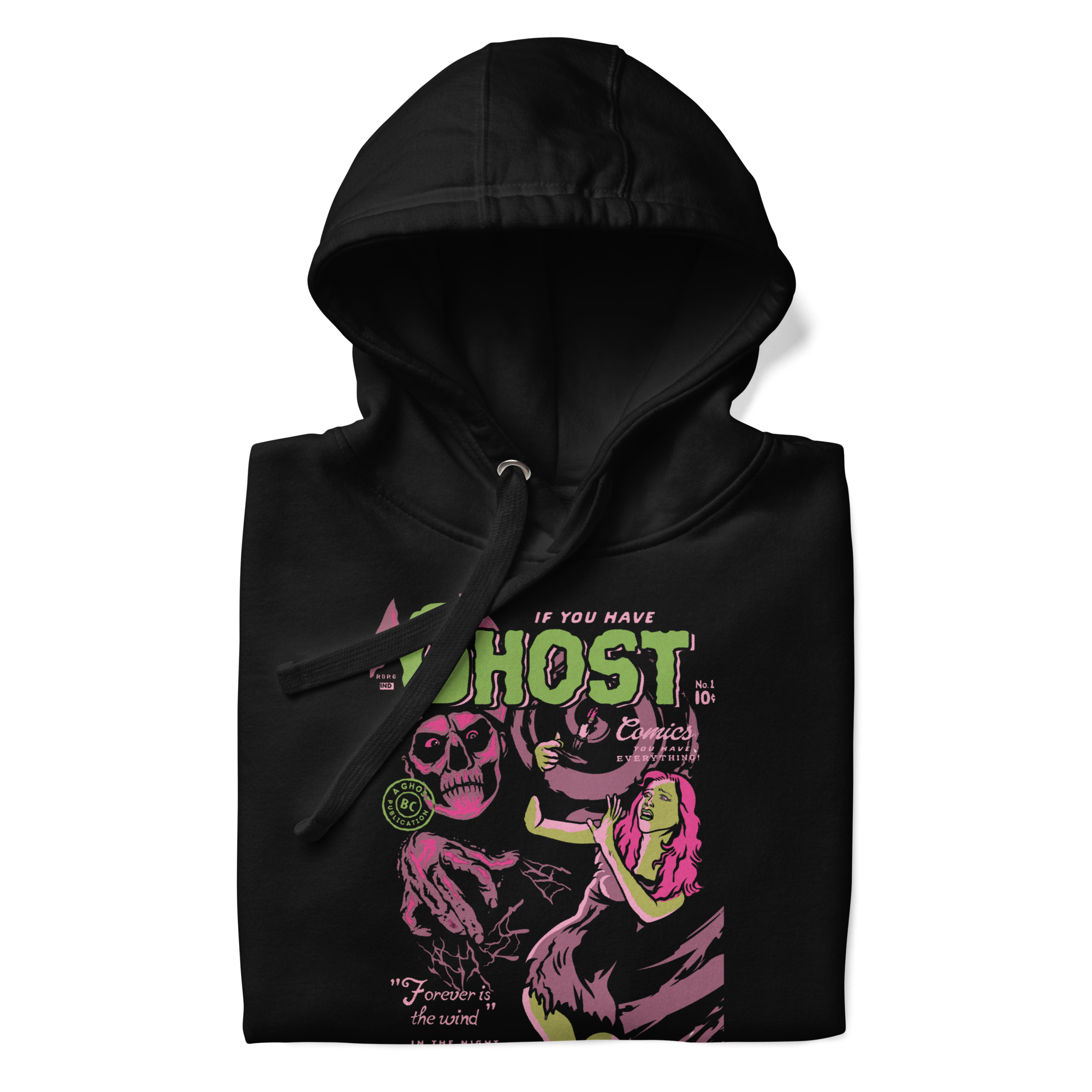 MERCHMOMENT Ghost Comics Vintage Hoodie [Apparel]