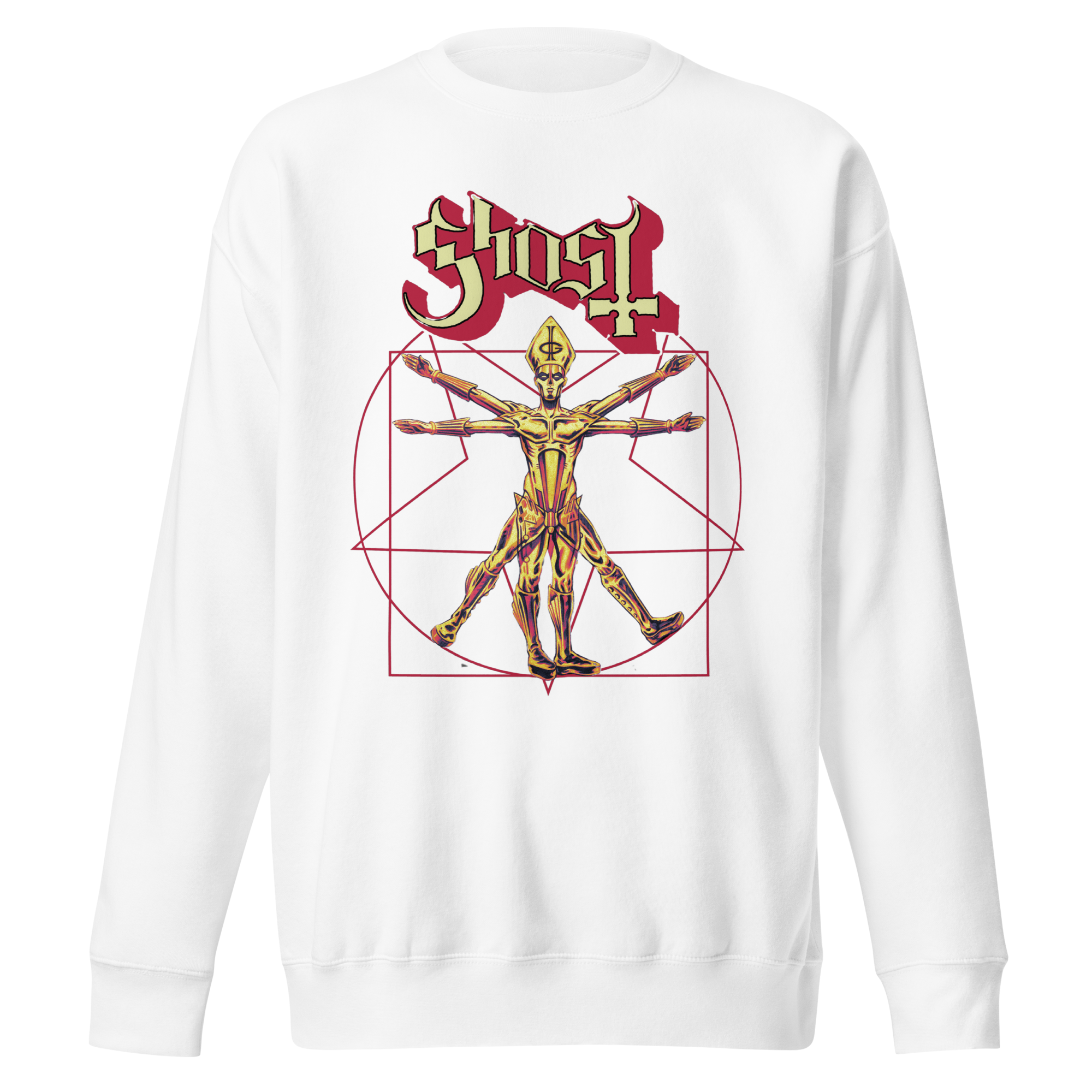 MERCHMOMENT Ghost - In the Machine Jumbo Print Sweatshirt [Apparel]