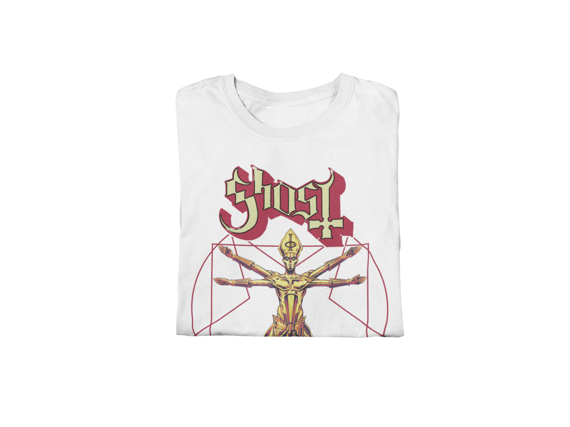 MERCHMOMENT Ghost - In the Machine Jumbo Print T-Shirt [Apparel]