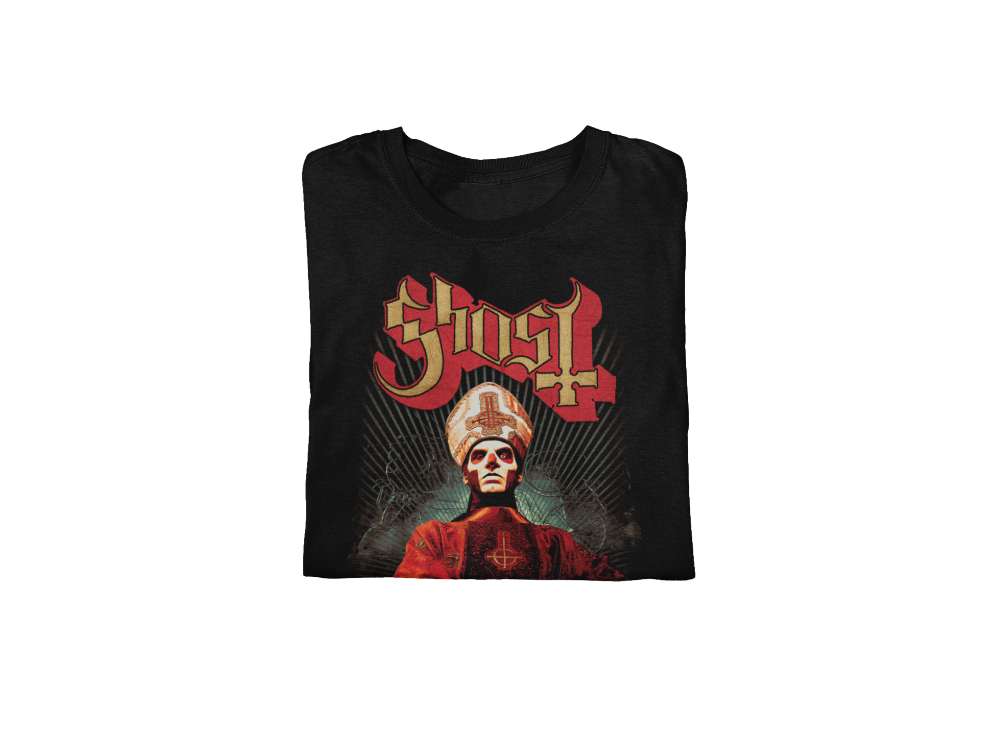 MERCHMOMENT Ghost - Kiss the Ring Jumbo Print T-Shirt [Apparel]