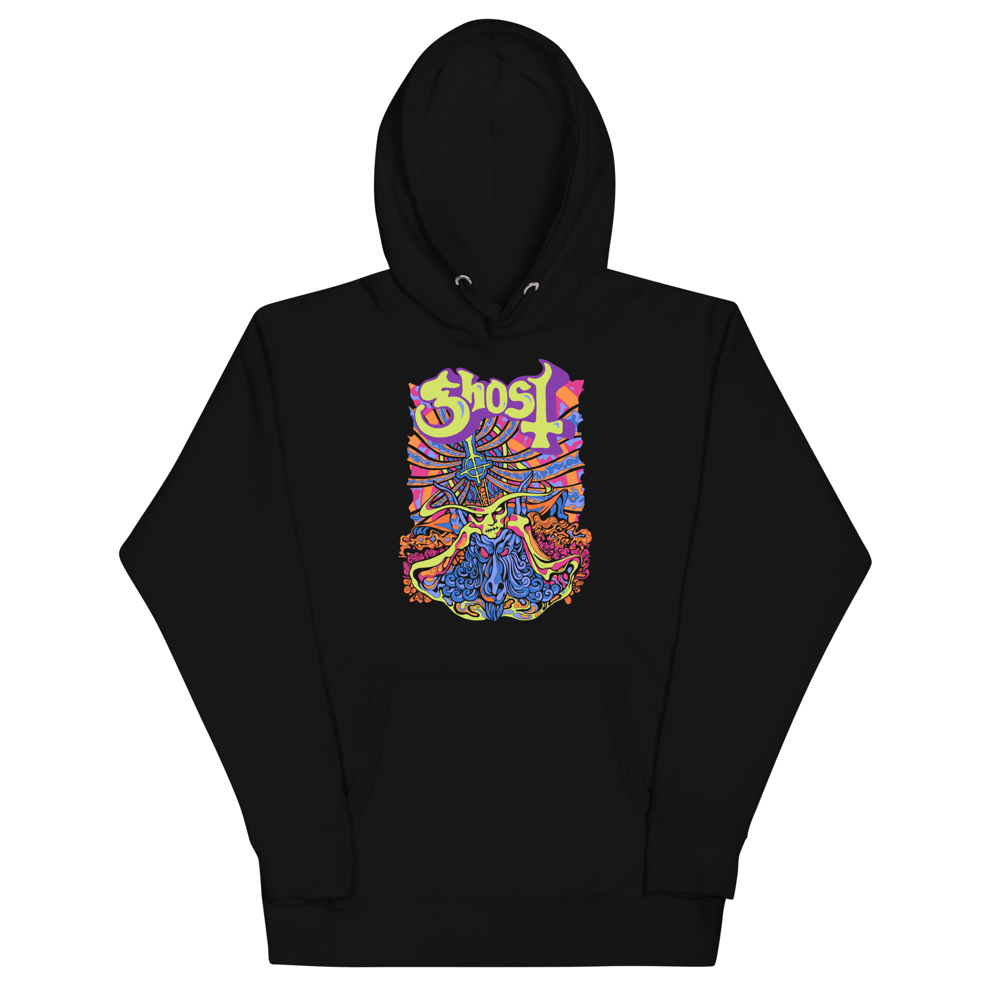 MERCHMOMENT Ghost Stained Glass Classic Hoodie [Apparel]