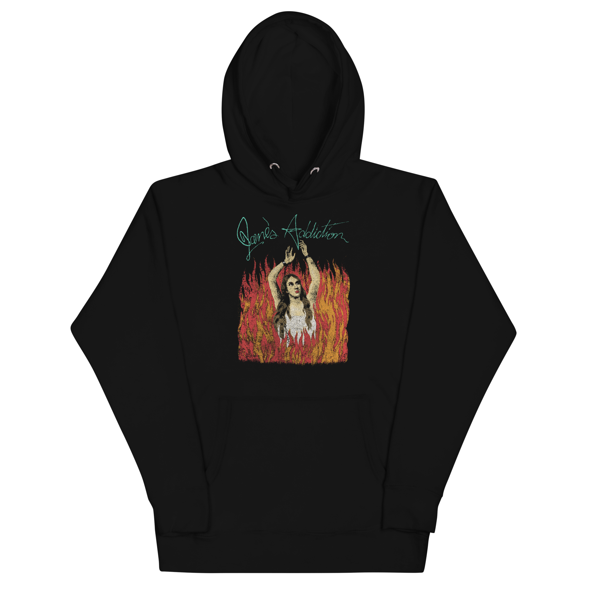 MERCHMOMENT Jane's Addiction Flames Classic Hoodie [Apparel]