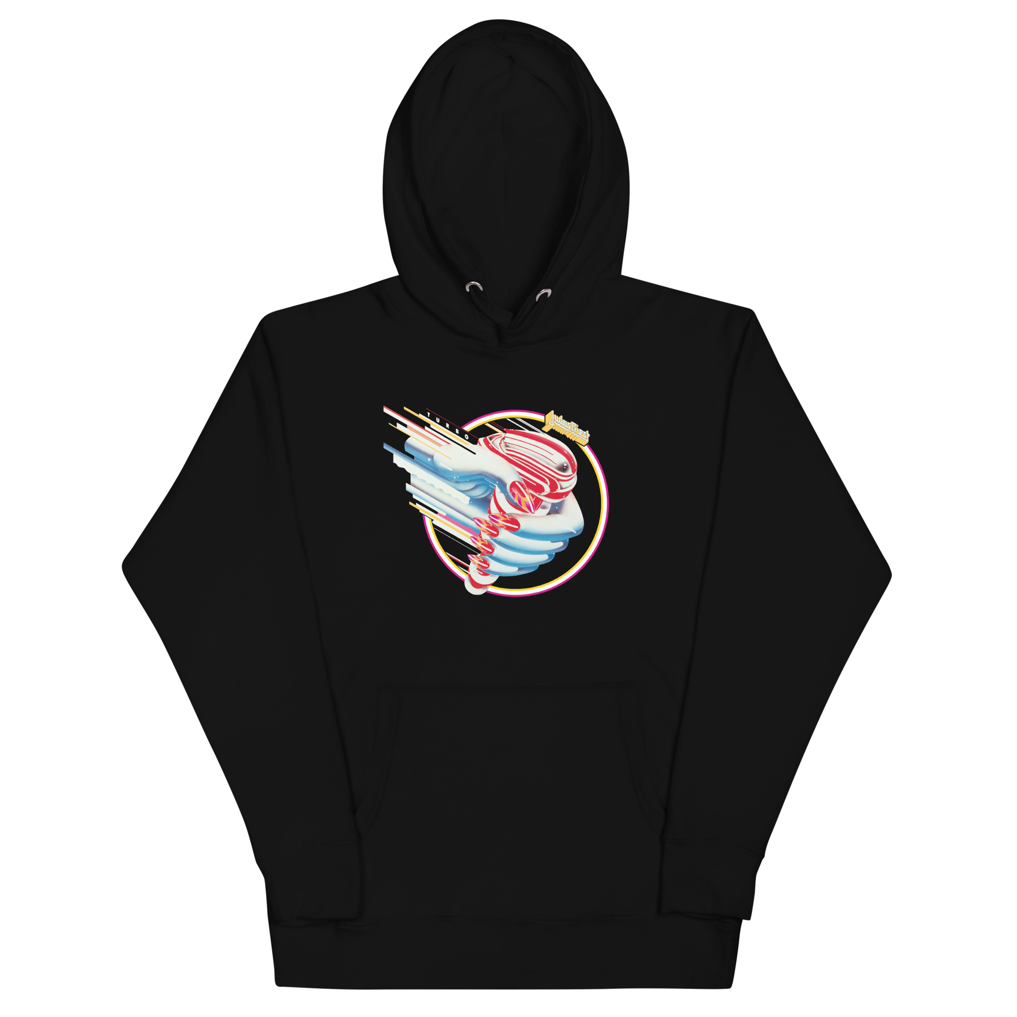 MERCHMOMENT Judas Priest Turbo Hand Classic Hoodie [Apparel]