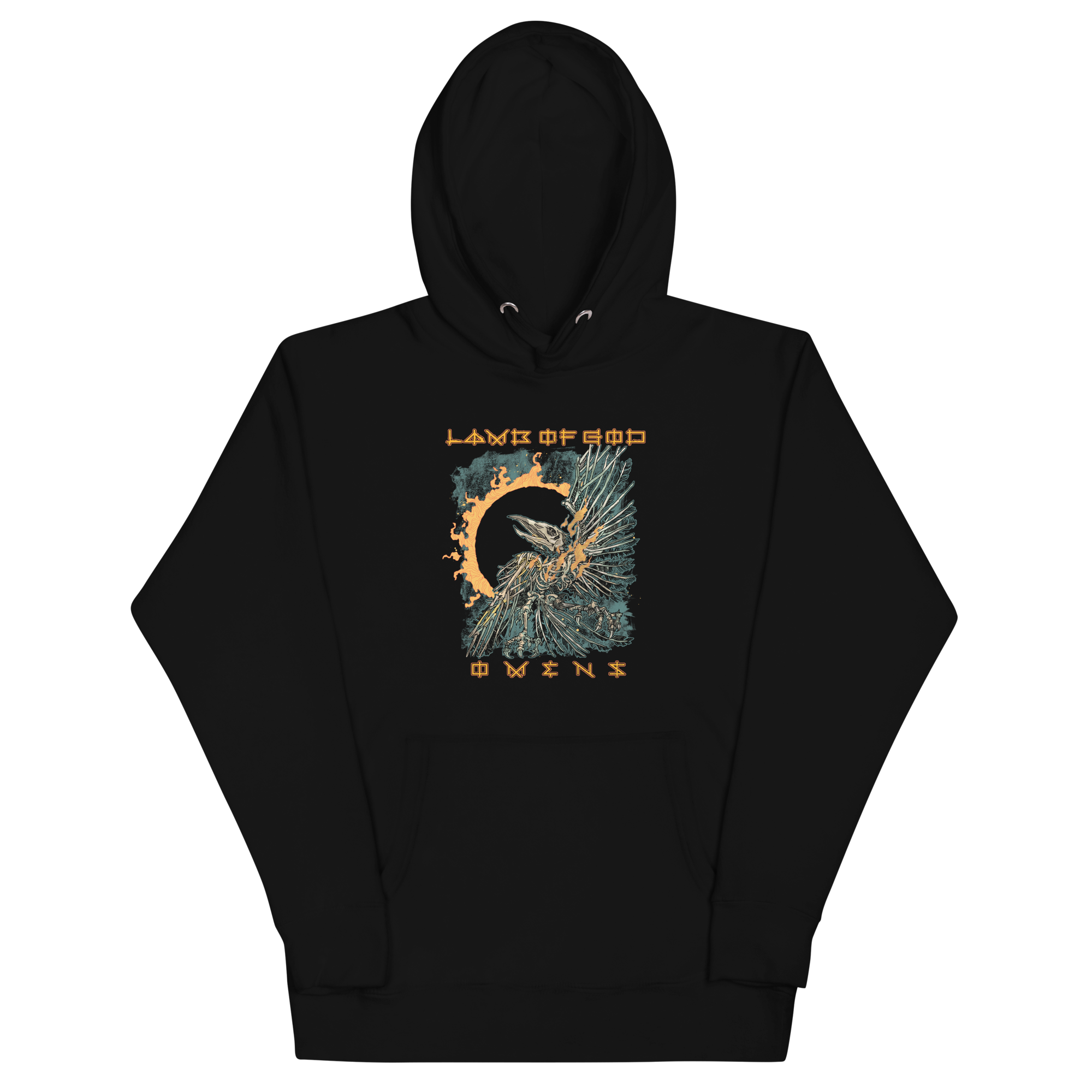 MERCHMOMENT Lamb of God Omens Album Cover Classic Hoodie [Apparel]