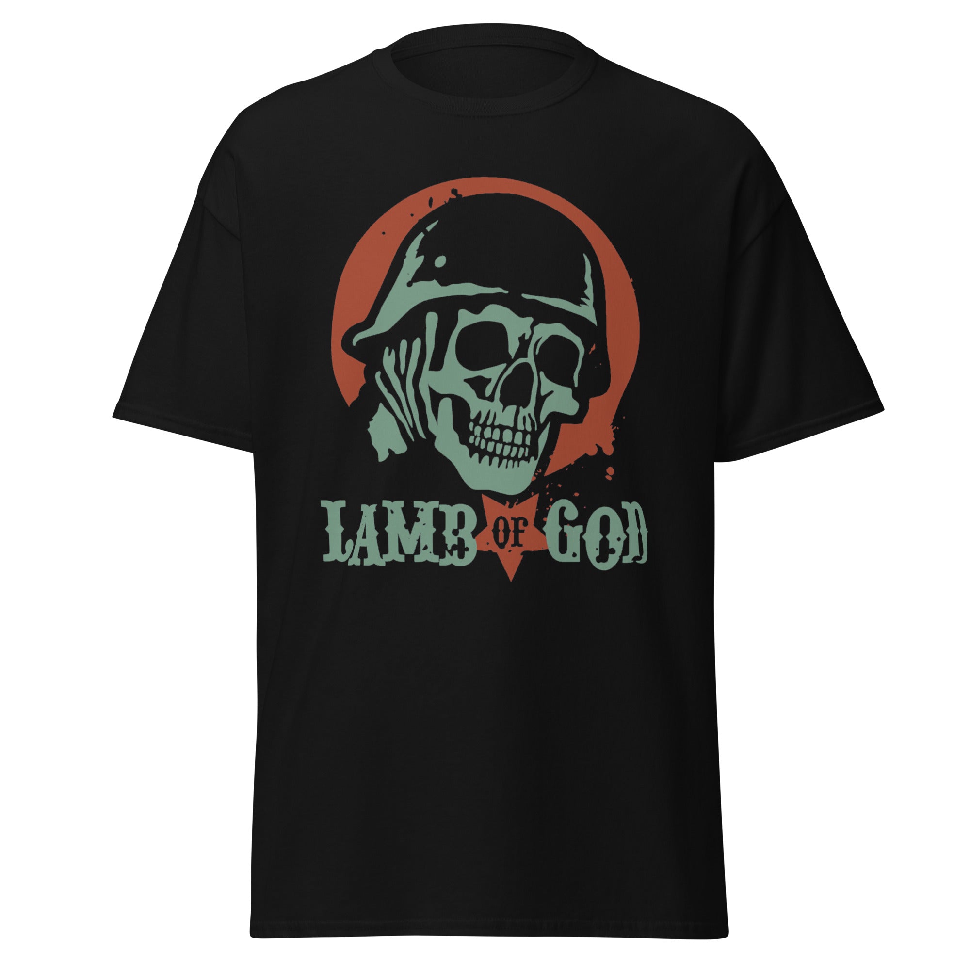 MERCHMOMENT Lamb Of God - Skeleton Army Jumbo Print T-ShirtT-Shirt [Apparel]