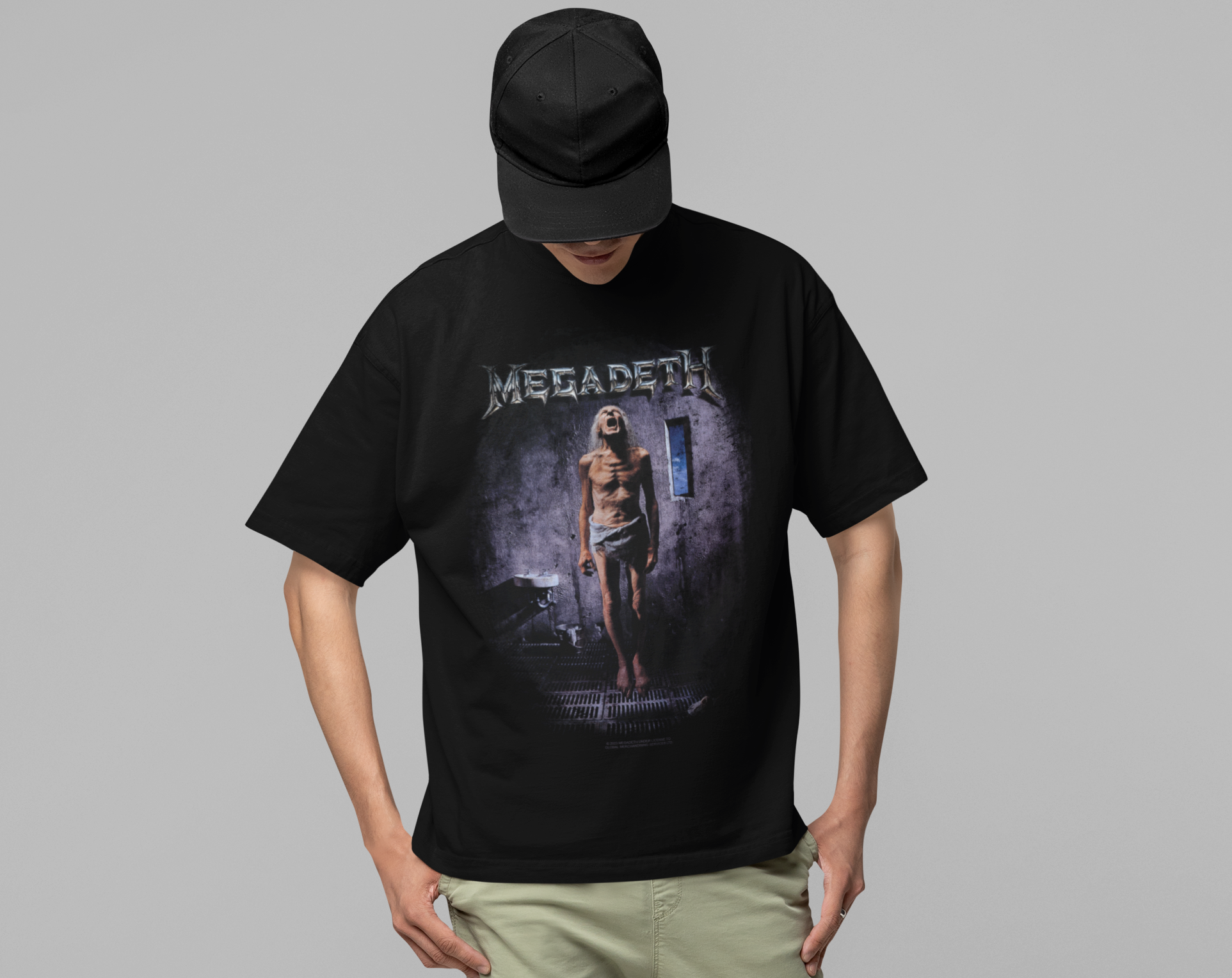 MERCHMOMENT Megadeth Countdown to Extinction Jumbo Print T-shirt [Apparel]