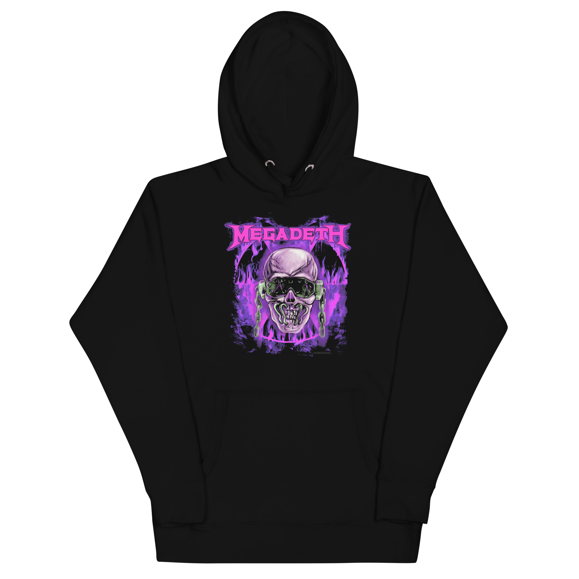MERCHMOMENT Megadeth Purple Nuclear Classic Hoodie [Apparel]