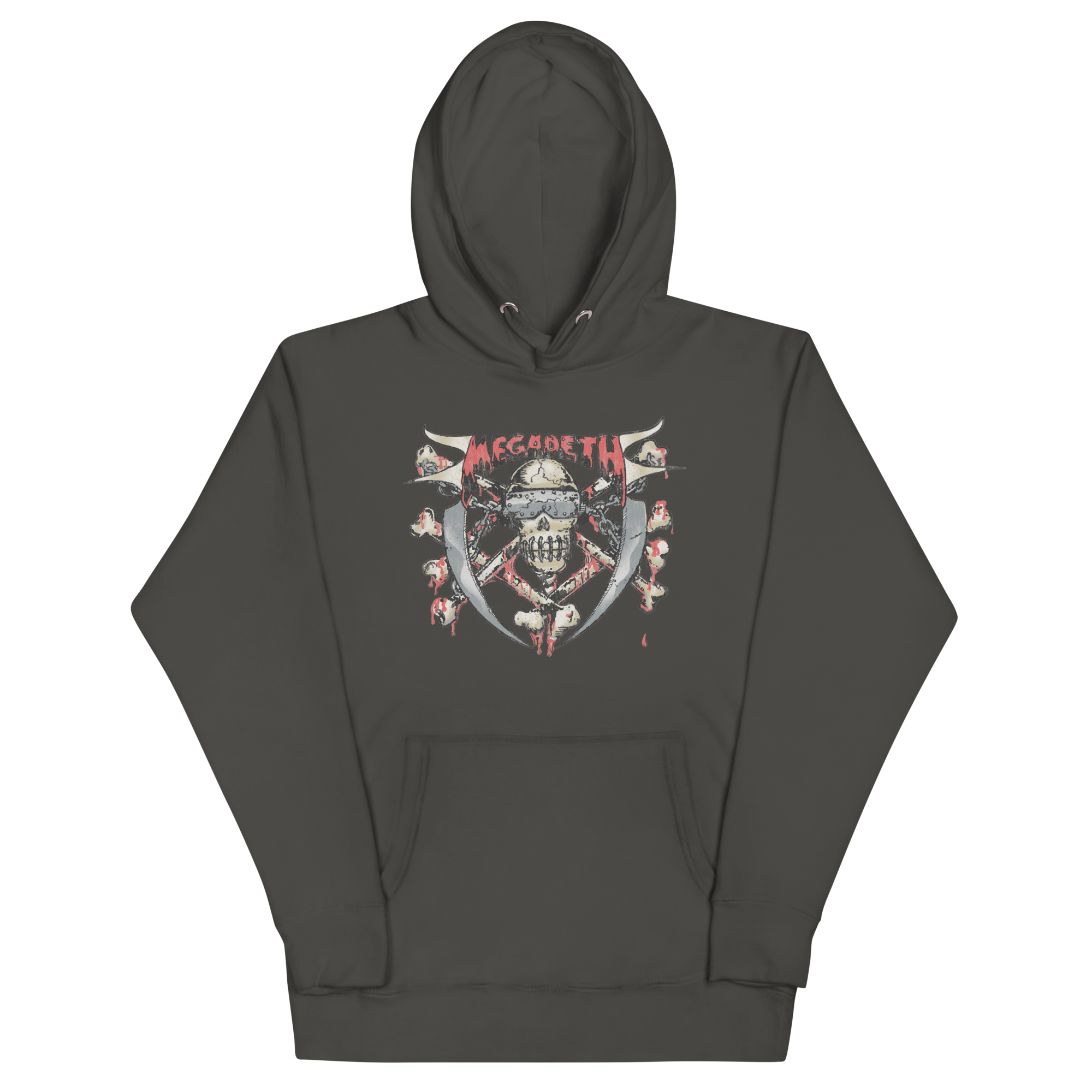 MERCHMOMENT MegaDeth - Rattlehead Vic Classic Hoodie [Apparel]