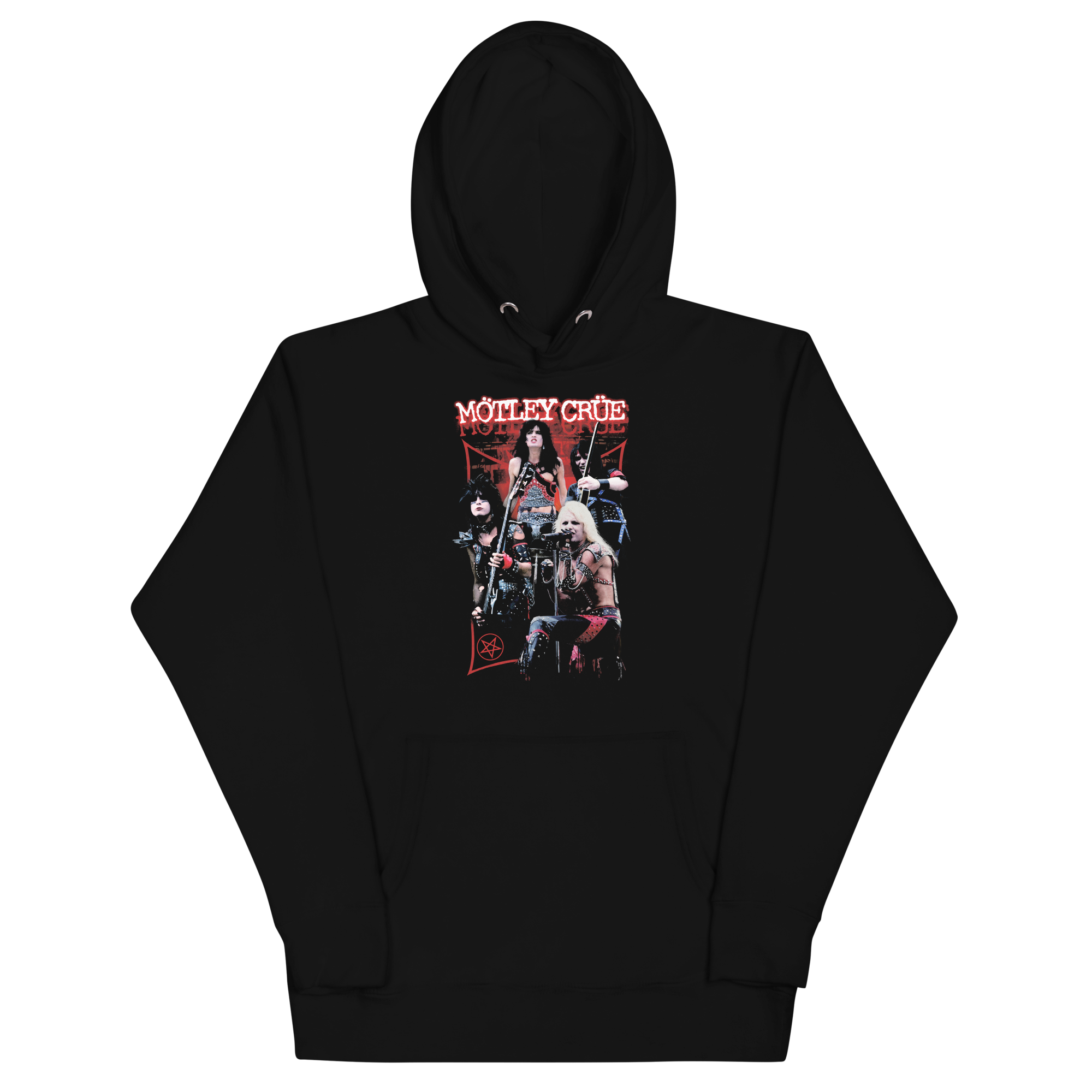 MERCHMOMENT Motley Crue Live Classic Hoodie [Apparel]