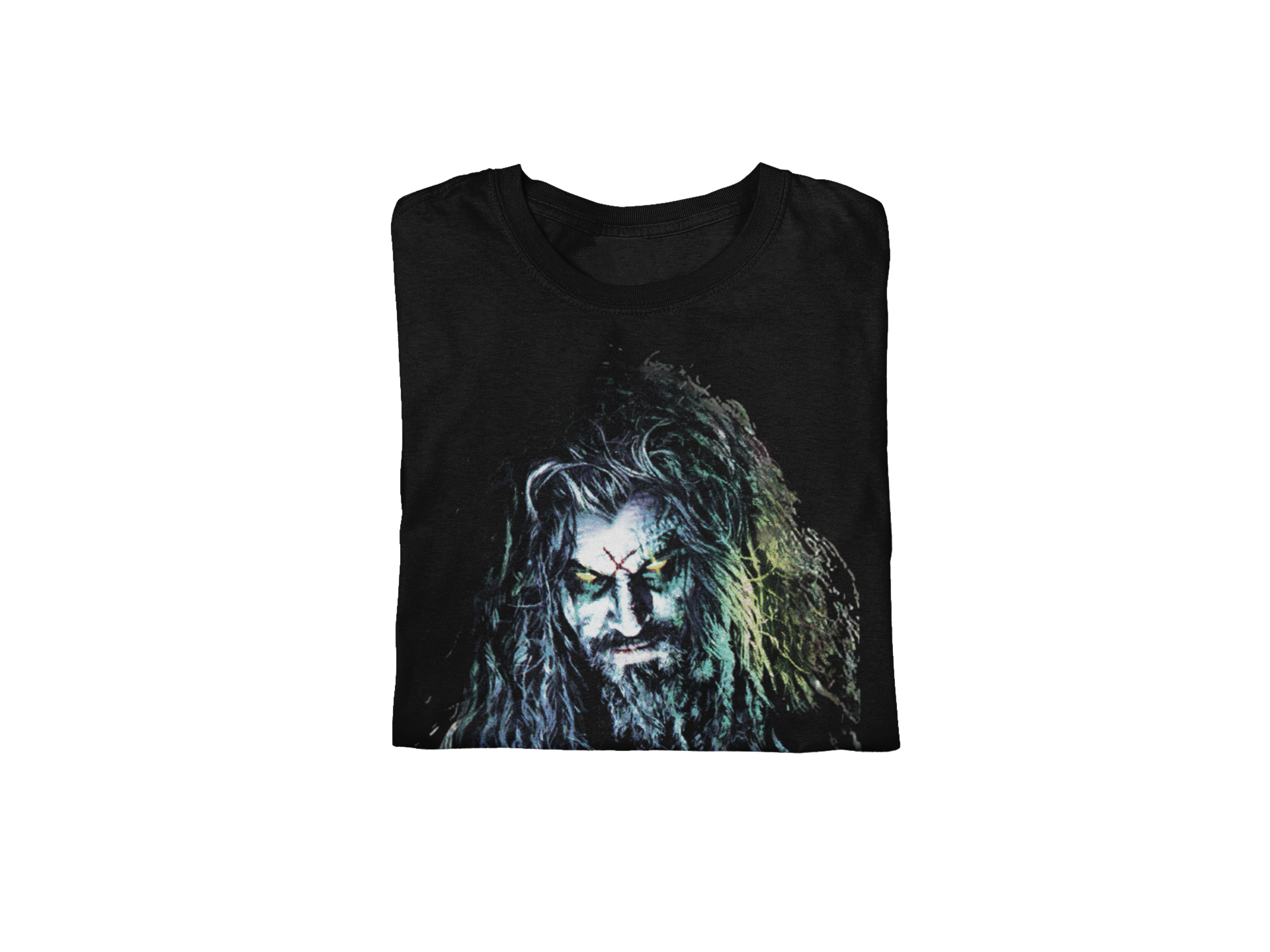 MERCHMOMENT Rob Zombie - Classic Logo Jumbo Print T-Shirt [Apparel]