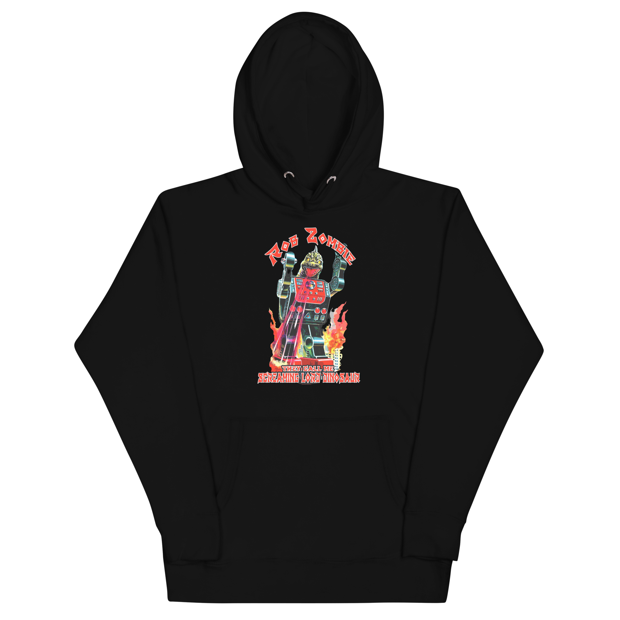 MERCHMOMENT Rob Zombie Lord Dinosaur Classic Hoodie [Apparel]