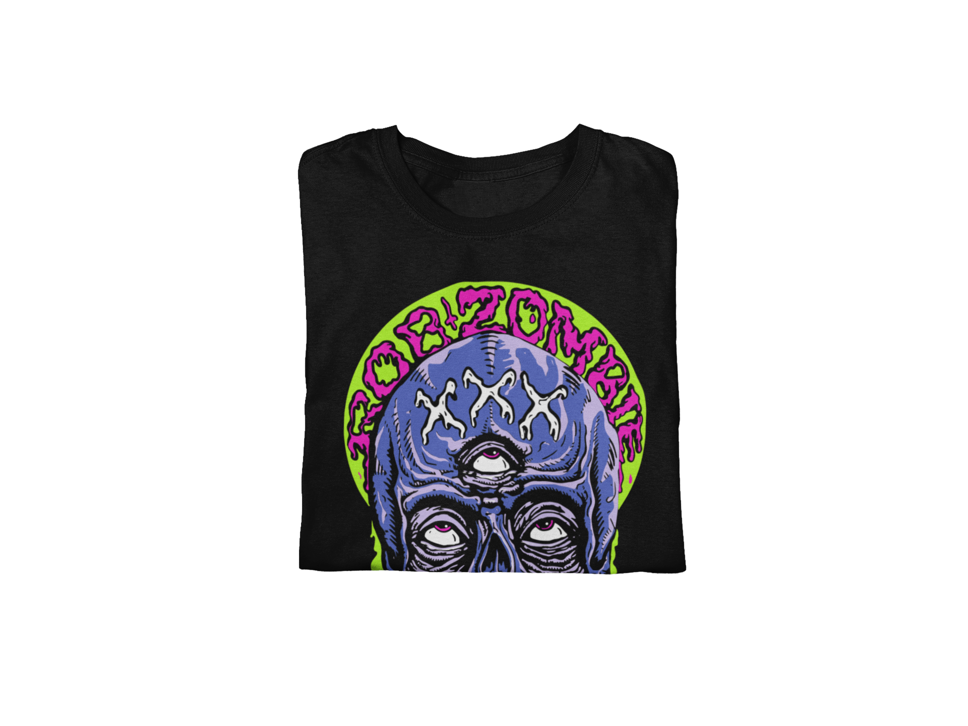 MERCHMOMENT Rob Zombie - Triple Eye Jumbo Print T-Shirt [Apparel]