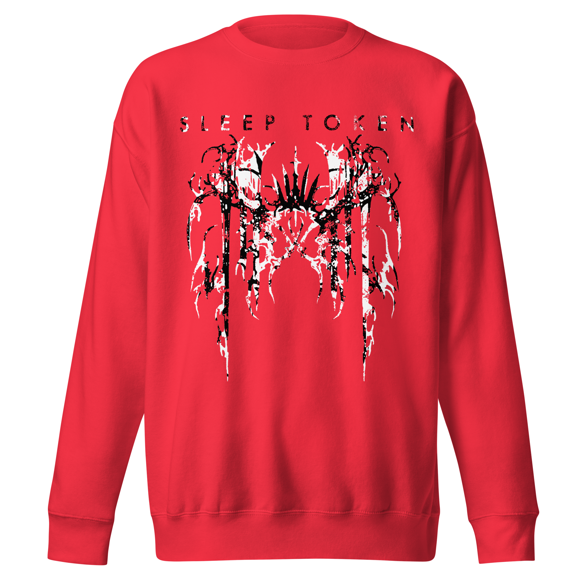 MERCHMOMENT Sleep Token Drip Jumbo Print Sweatshirt [Apparel]