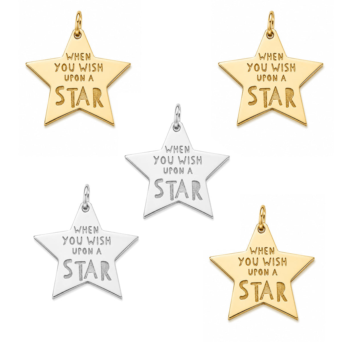When You Wish Upon A Star Charm