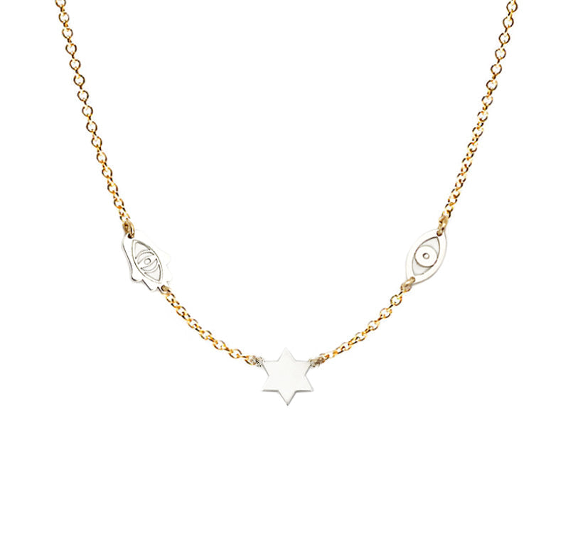 Star of David Good Luck Necklace