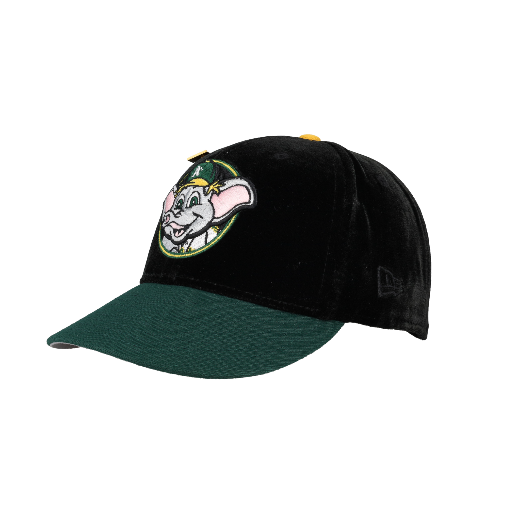 Oakland Athletics Velvet Stomper Mascot 50th Anniversary 59Fifty Fitted Hat