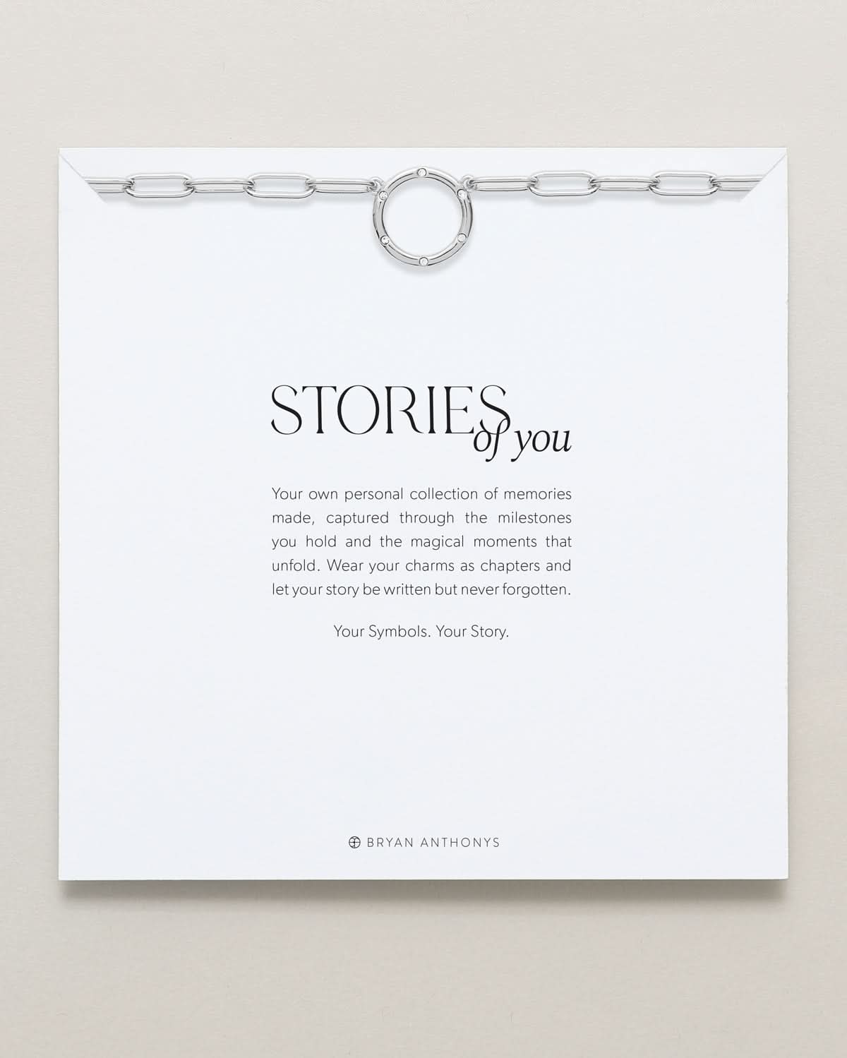 Stories of You — Paperclip Chain Necklace by Bryan Anthonys at Shirley Shoppe