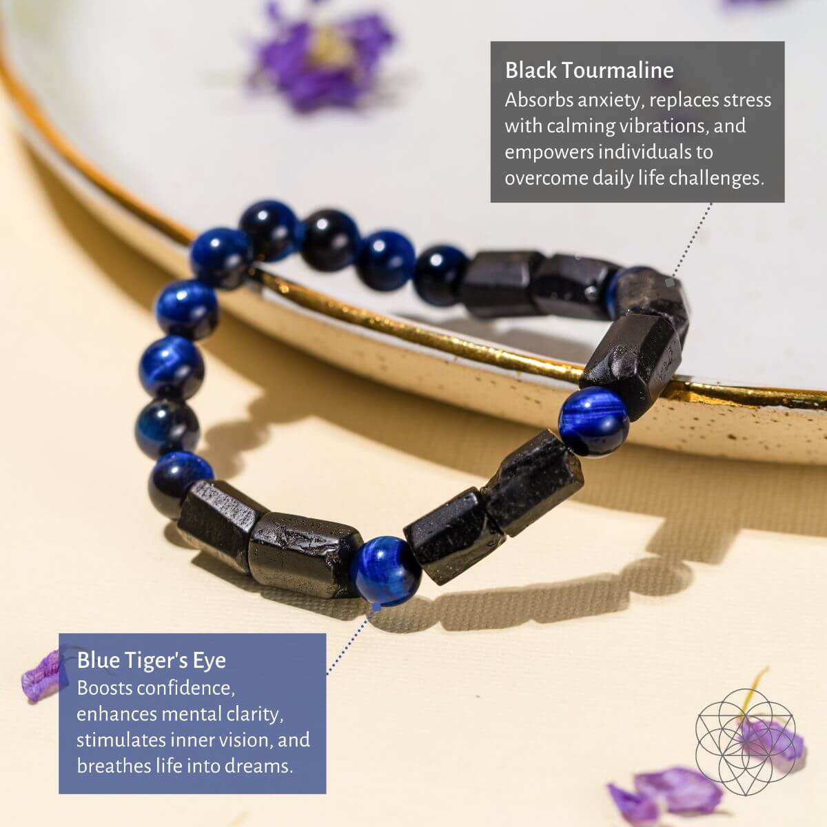 Stress Less - Aura Protection Bracelet by Conscious Items at Shirley Shoppe