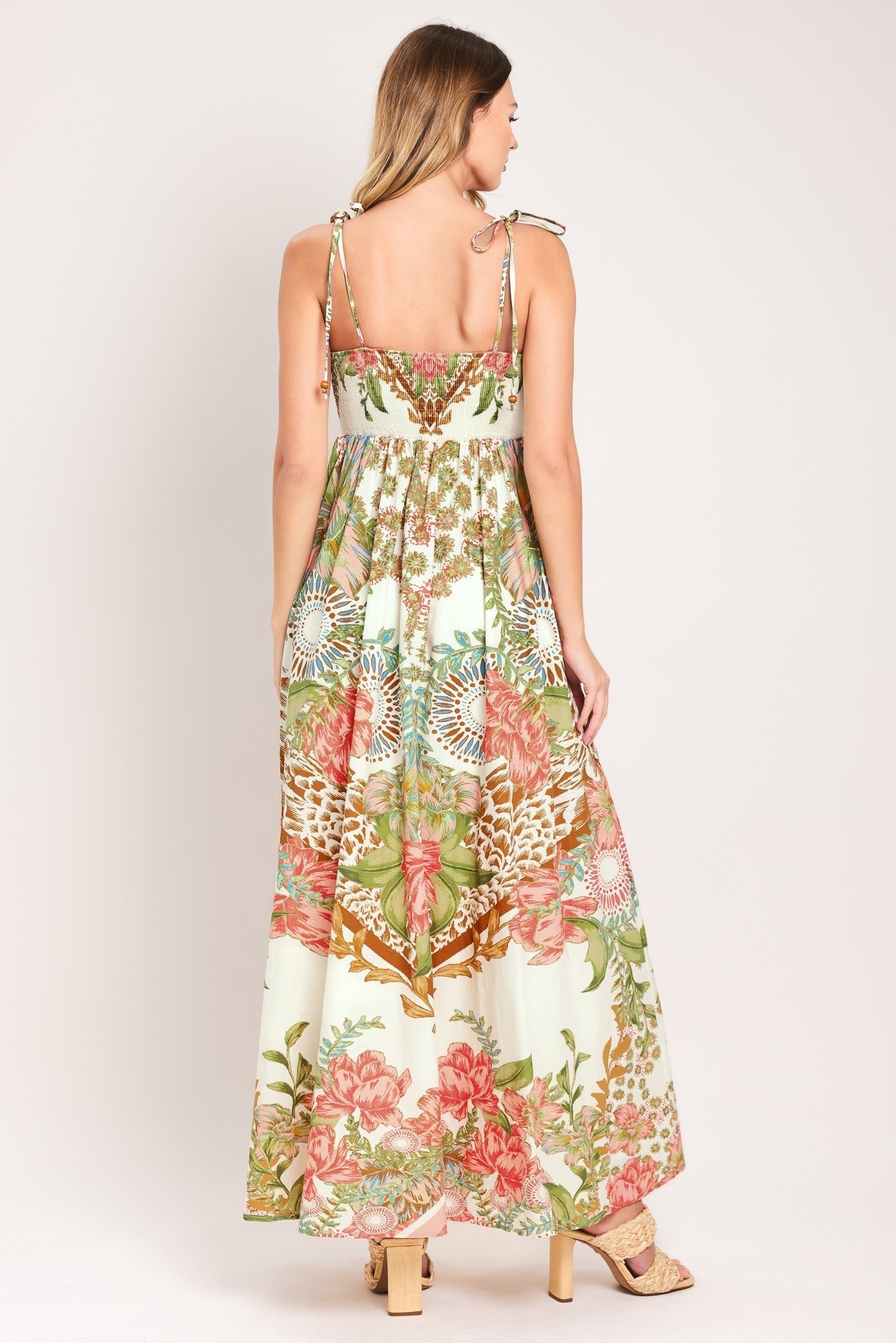 SUMMER OASIS WOVEN ANKLE DRESS by Flying Tomato at Shirley Shoppe
