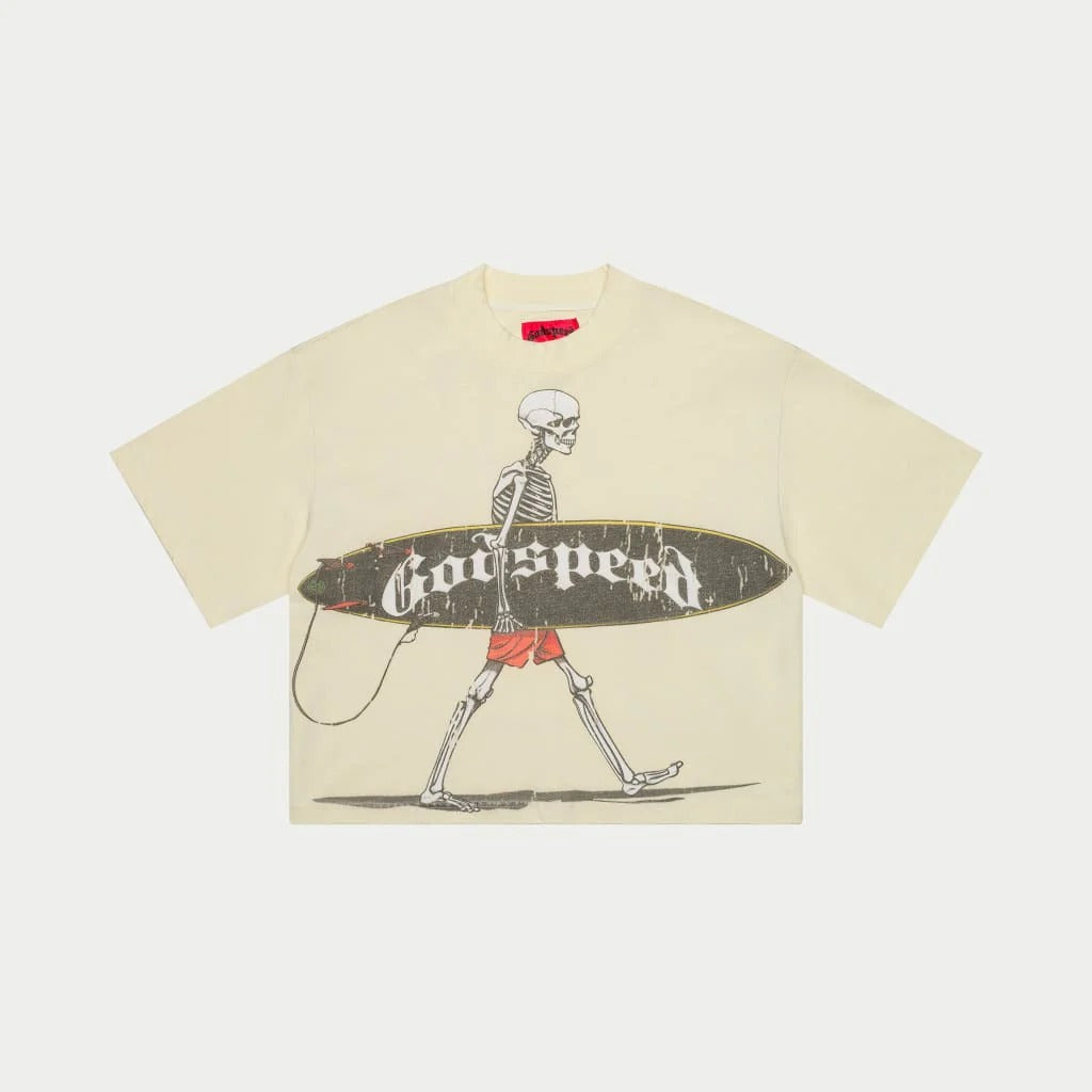 Godspeed Surf Day T-Shirt (Bone)