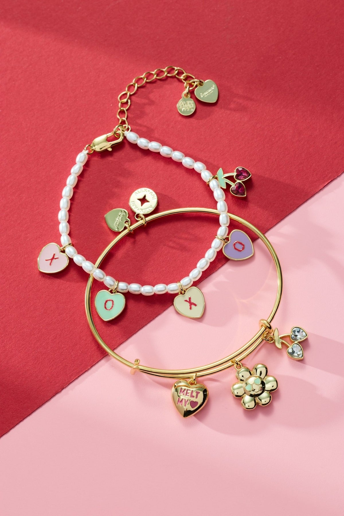 Sweethearts® 'Melt My Heart' Multi Charm Bangle by ALEX AND ANI at Shirley Shoppe