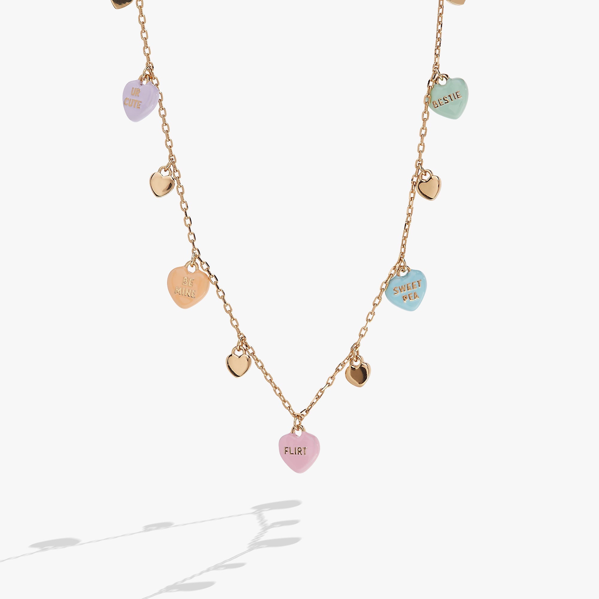 Sweethearts® Multi - Charm Necklace by ALEX AND ANI at Shirley Shoppe