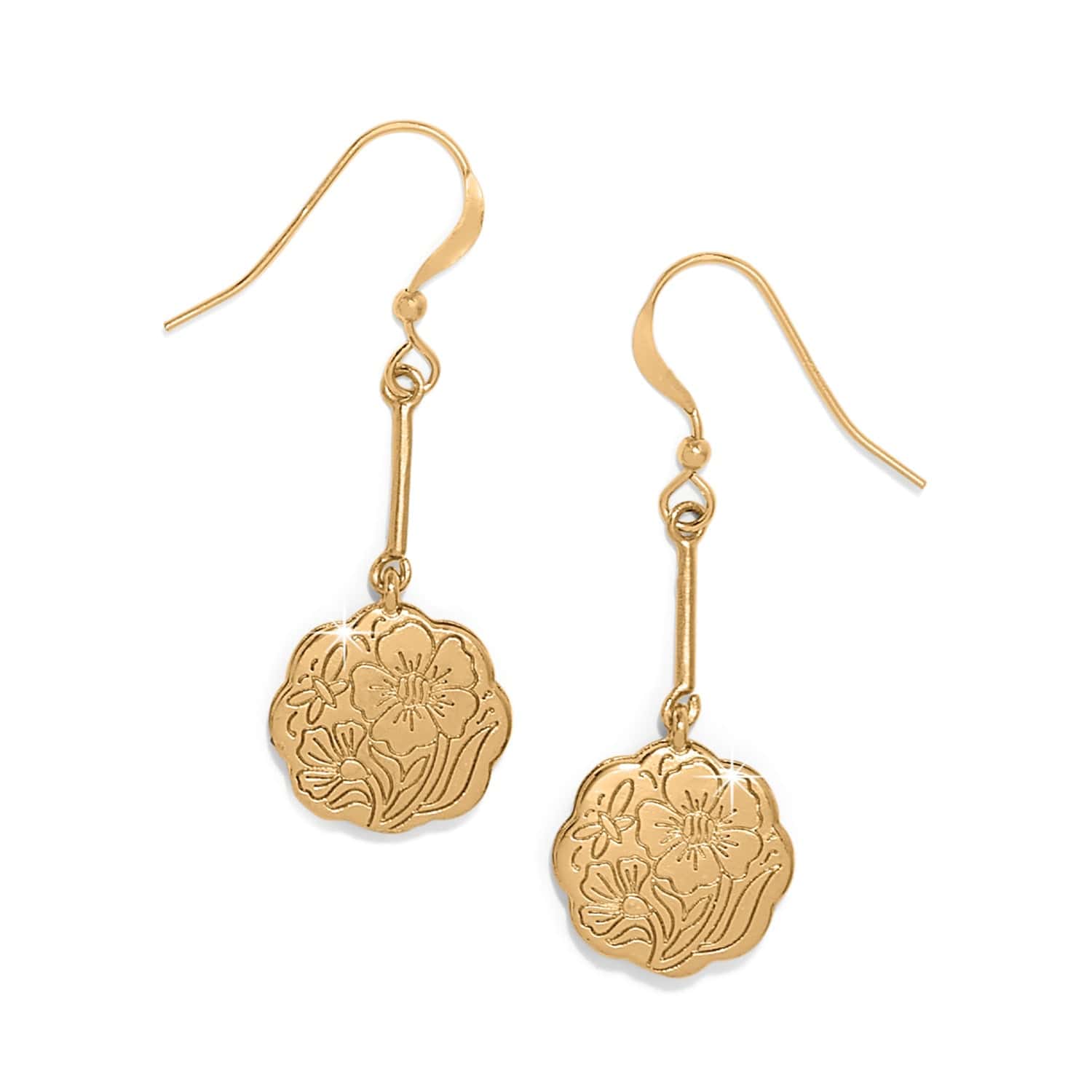 Sydney Poppy French Wire Earrings