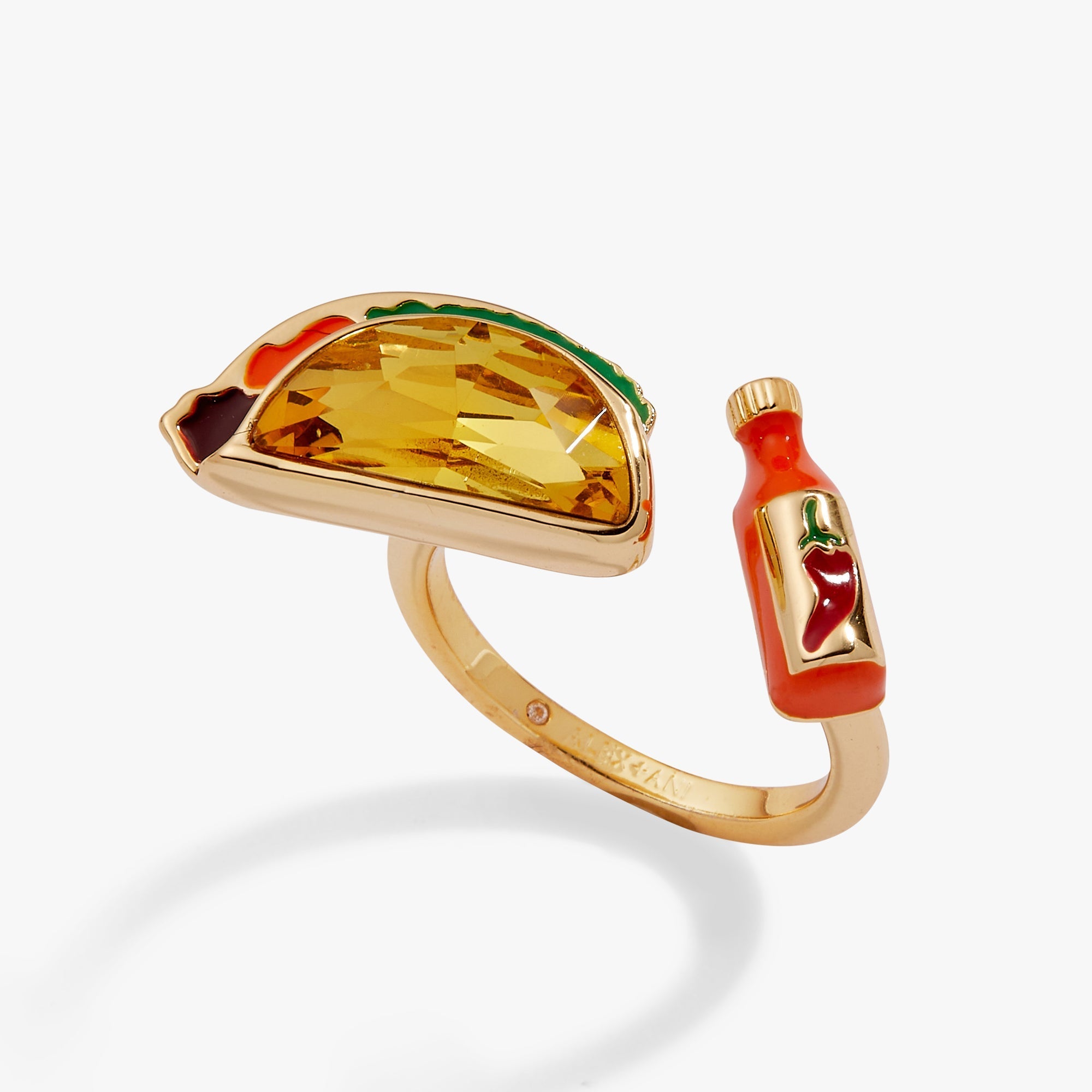 Taco Open Ring by ALEX AND ANI at Shirley Shoppe