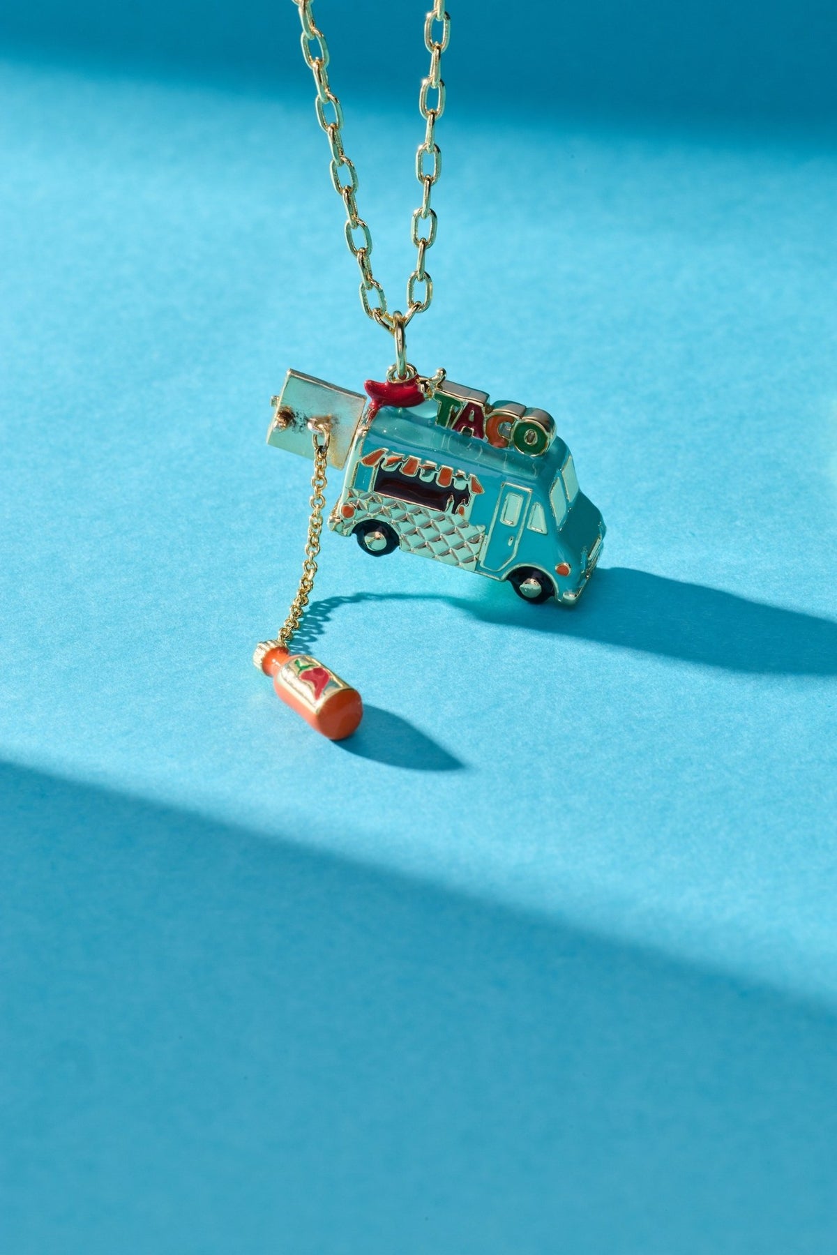 Taco Truck Locket Necklace by ALEX AND ANI at Shirley Shoppe