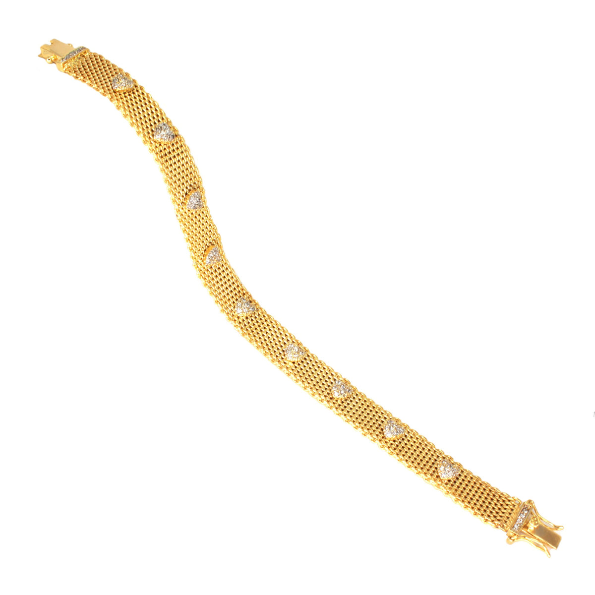 Cz Mesh Bracelet