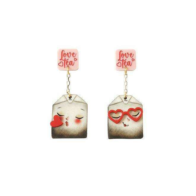 Tea of Love Earrings by Laliblue