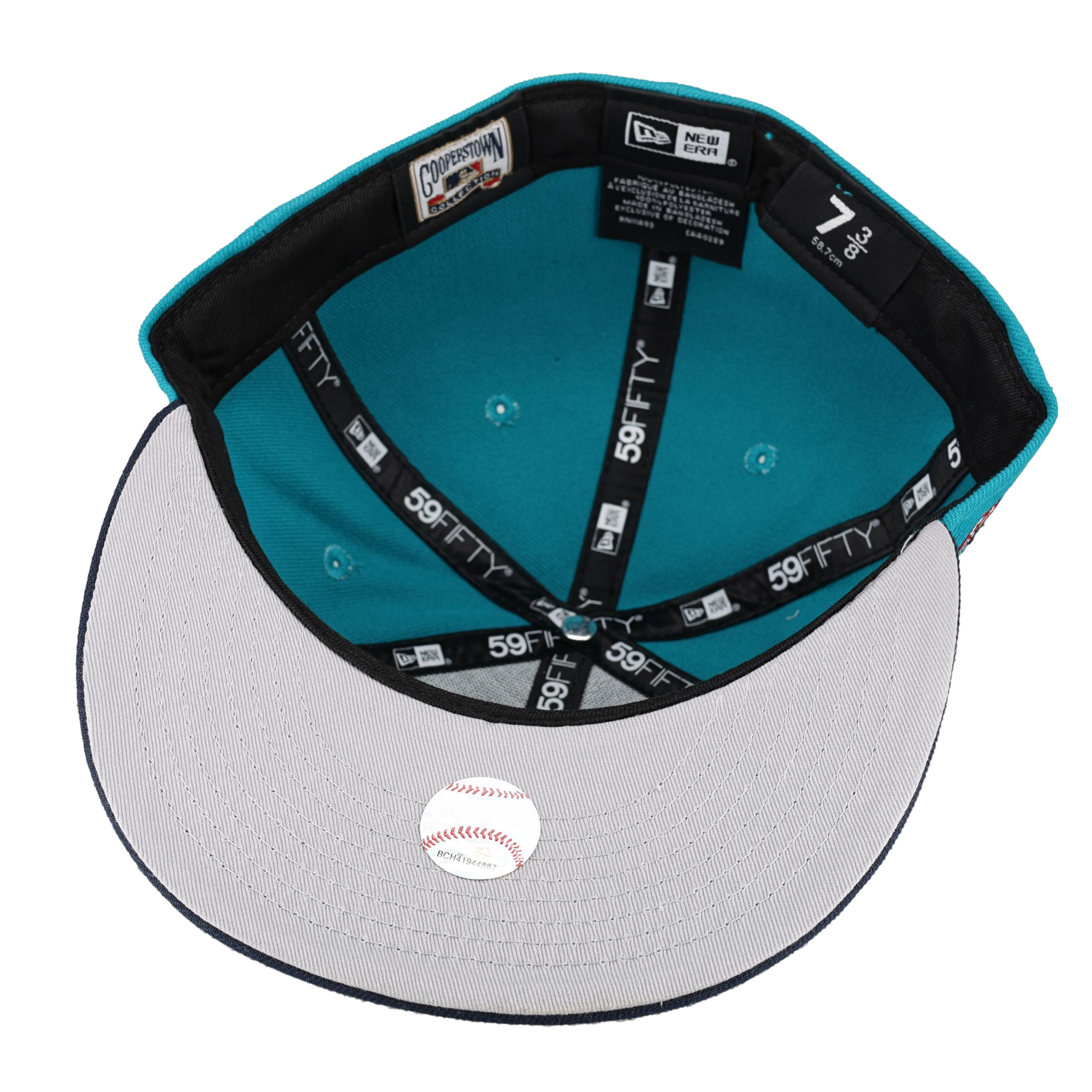 New York Yankees Real Teal Collection 2009 Inaugural Season 59Fifty