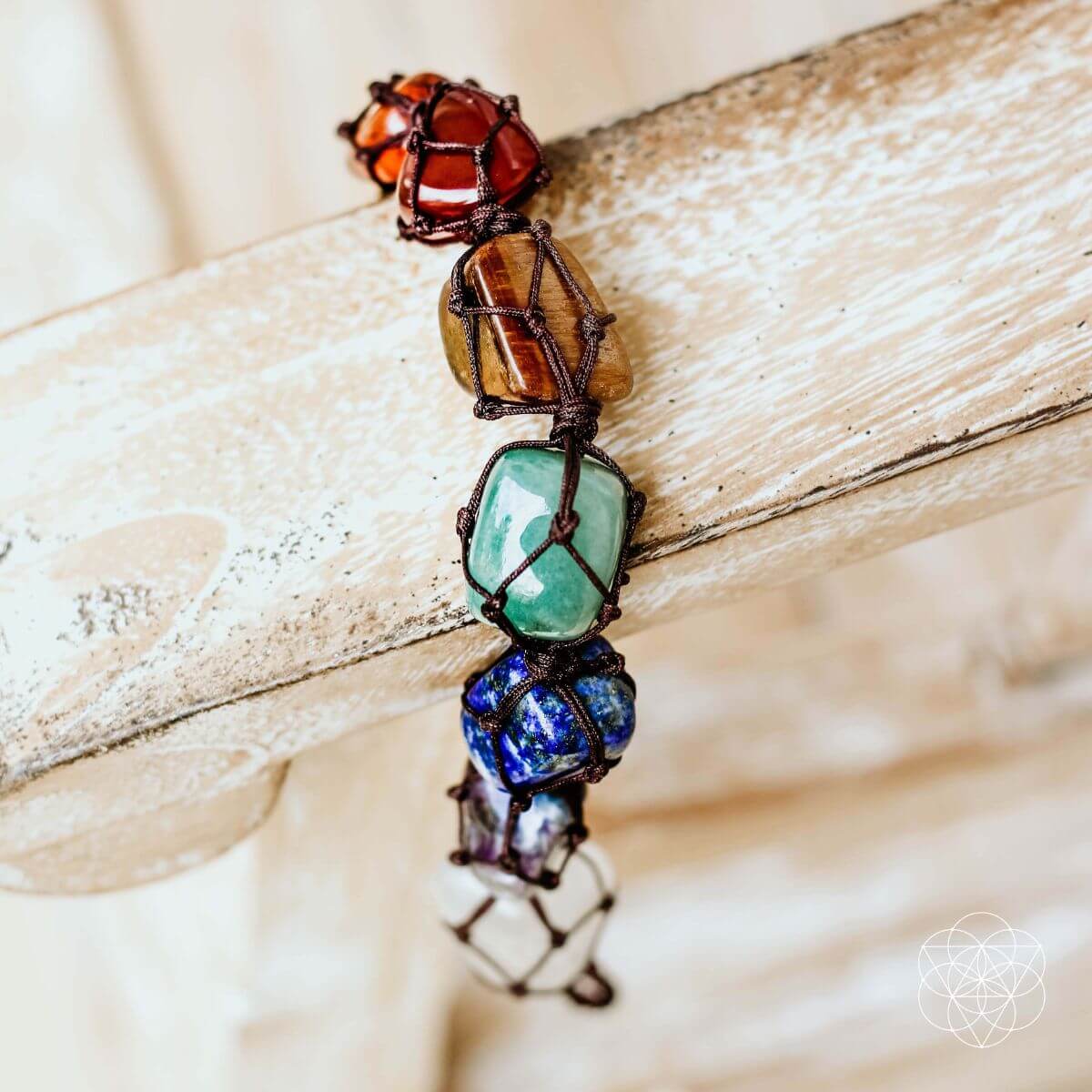 The 7 Chakra Healing Tassel by Conscious Items at Shirley Shoppe